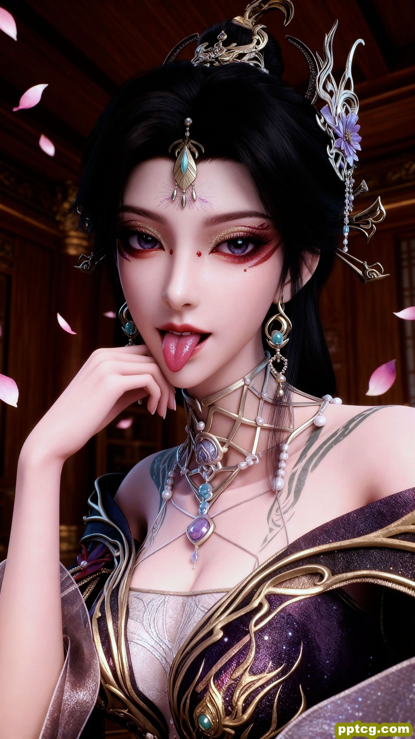 古佩儿 动漫动画百炼成神 国漫女神美女 超高清手机背景壁纸图片