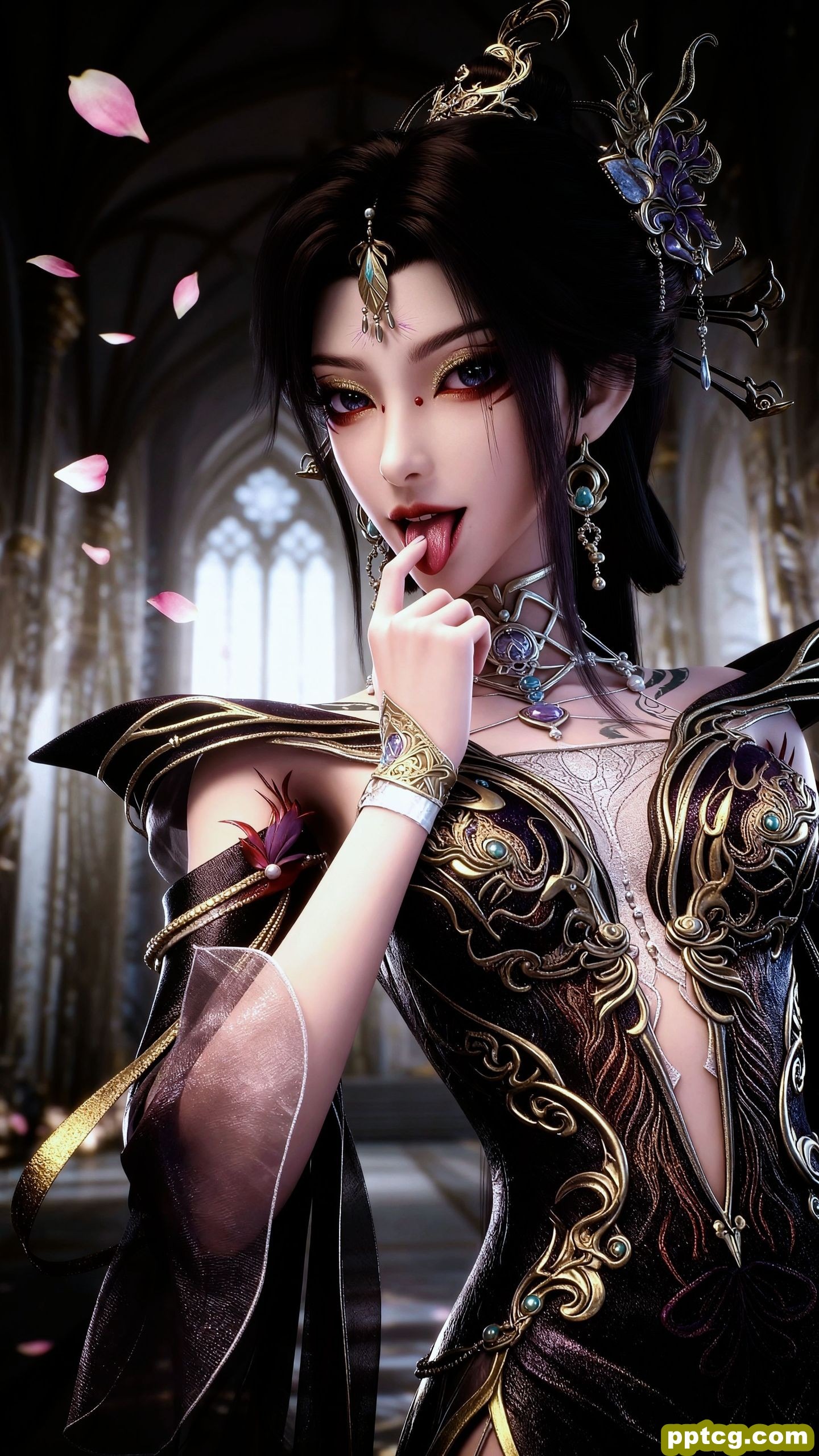 古佩儿 动漫动画百炼成神 国漫女神美女 超高清手机背景壁纸图片