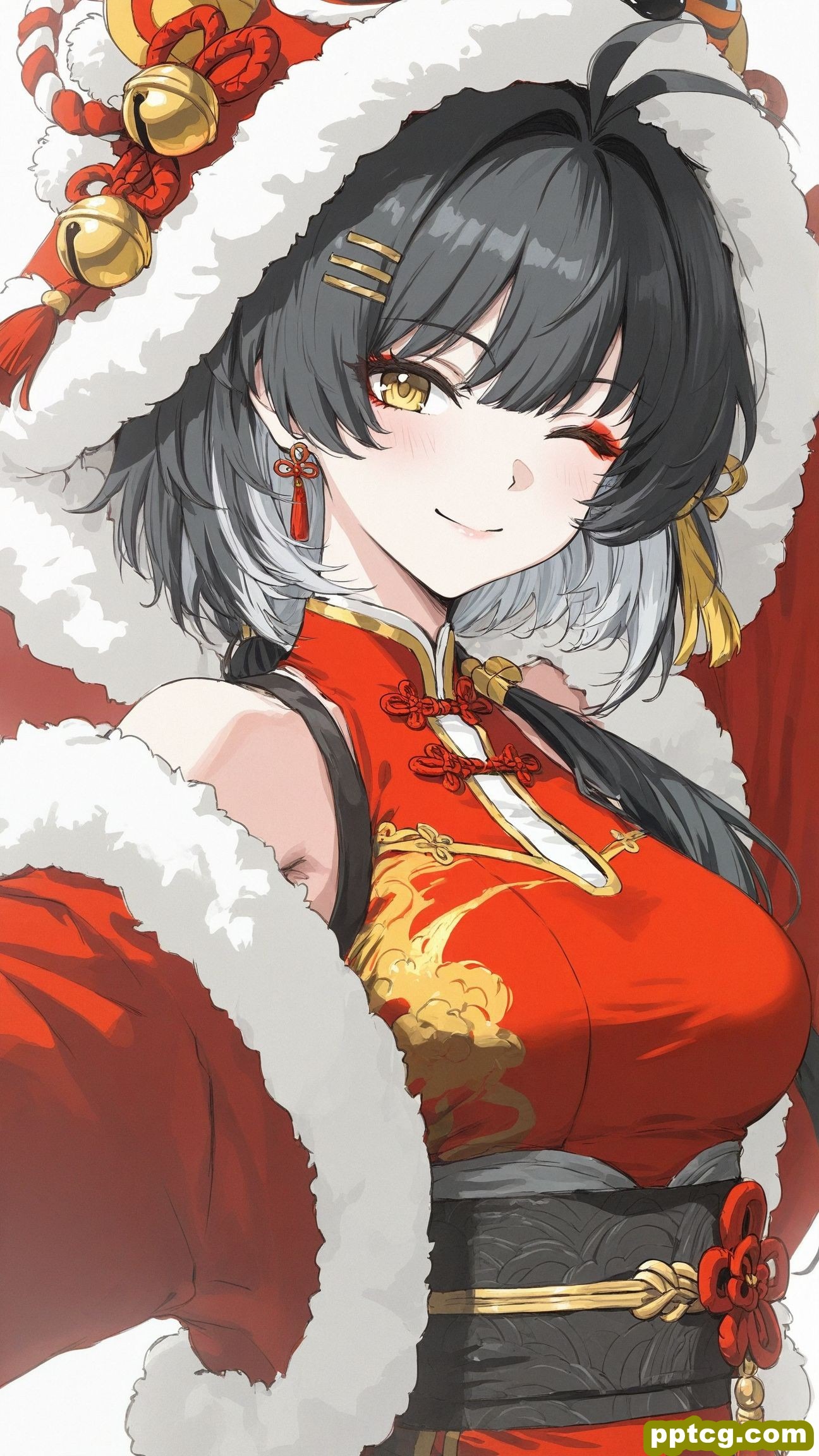 新年哈基漂 鸣潮 漂泊者 红色喜庆版2026