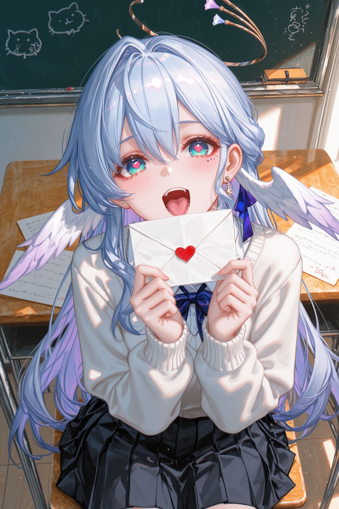 校园教室 情书表白 原神 崩坏星穹铁道 游戏壁纸-皮皮兔动漫