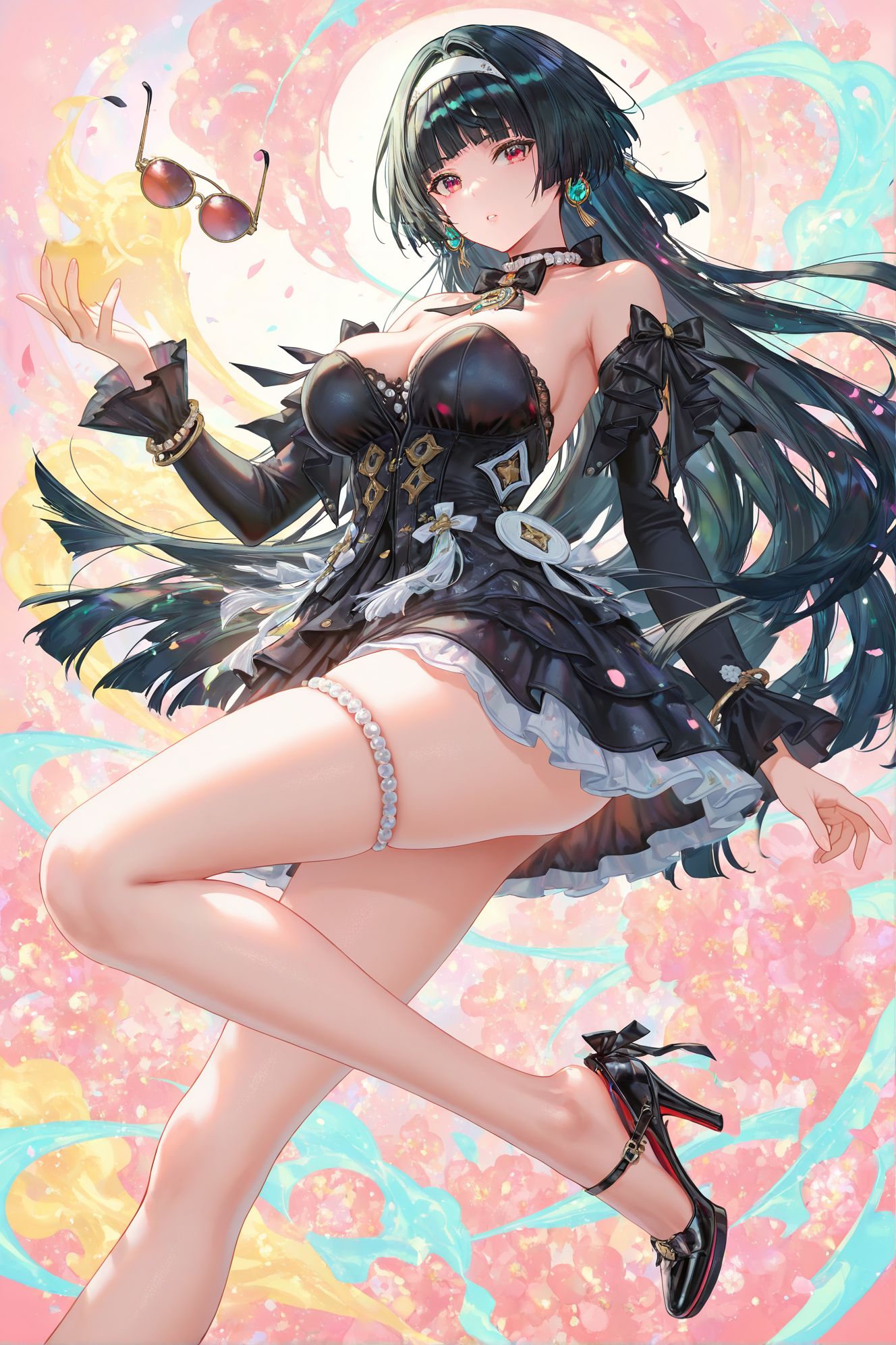 二次元游戏美女 绝区零 耀嘉音 高跟鞋大长腿福利图片-皮皮兔动漫