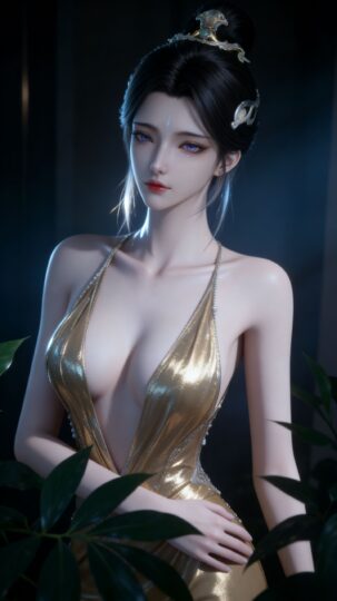 国漫女神 姑射仙子 搜神记 动漫性感美女写实版福利-皮皮兔动漫