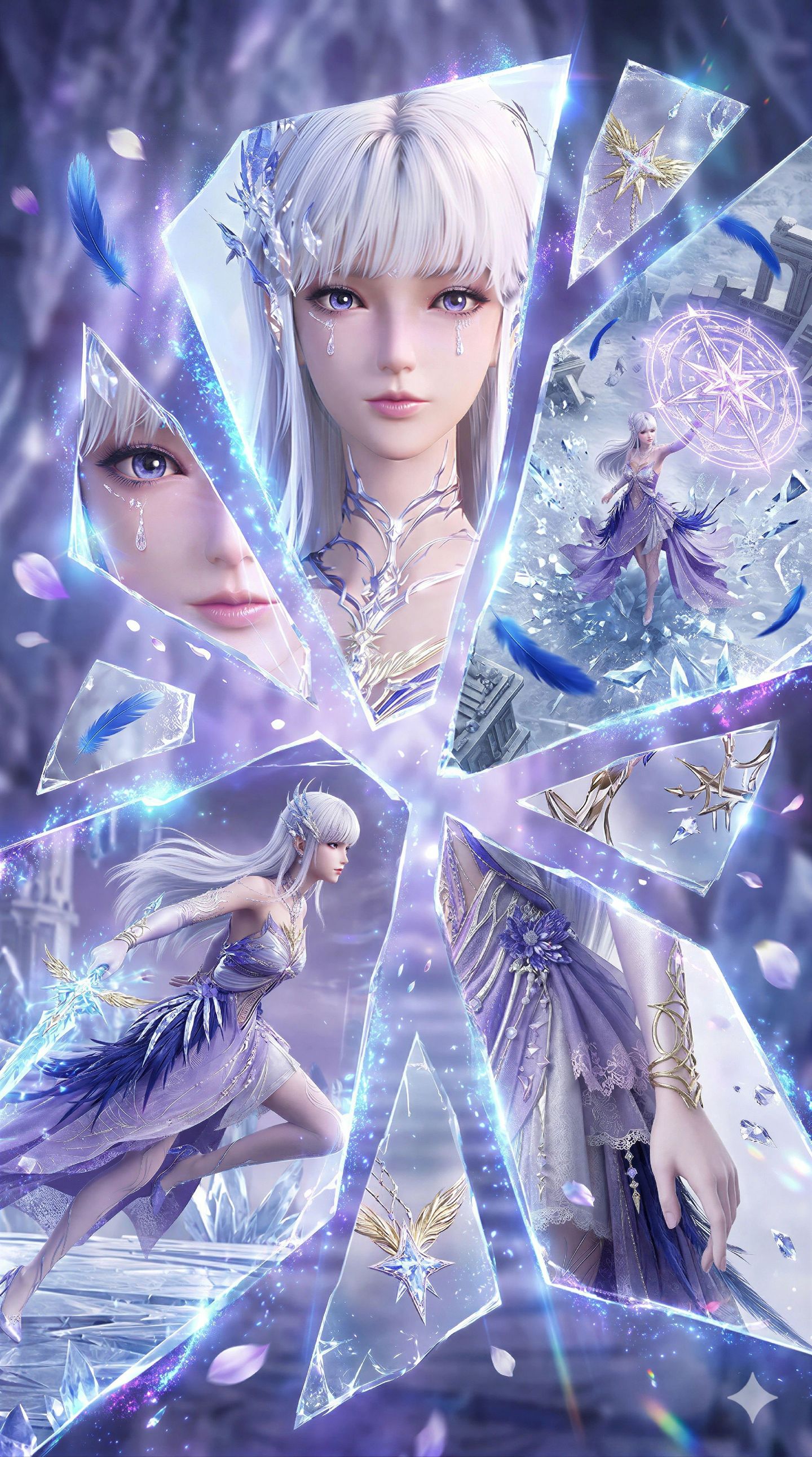 圣采儿 动漫动画《神印王座》国漫女主 美女御姐 超高清手机壁纸