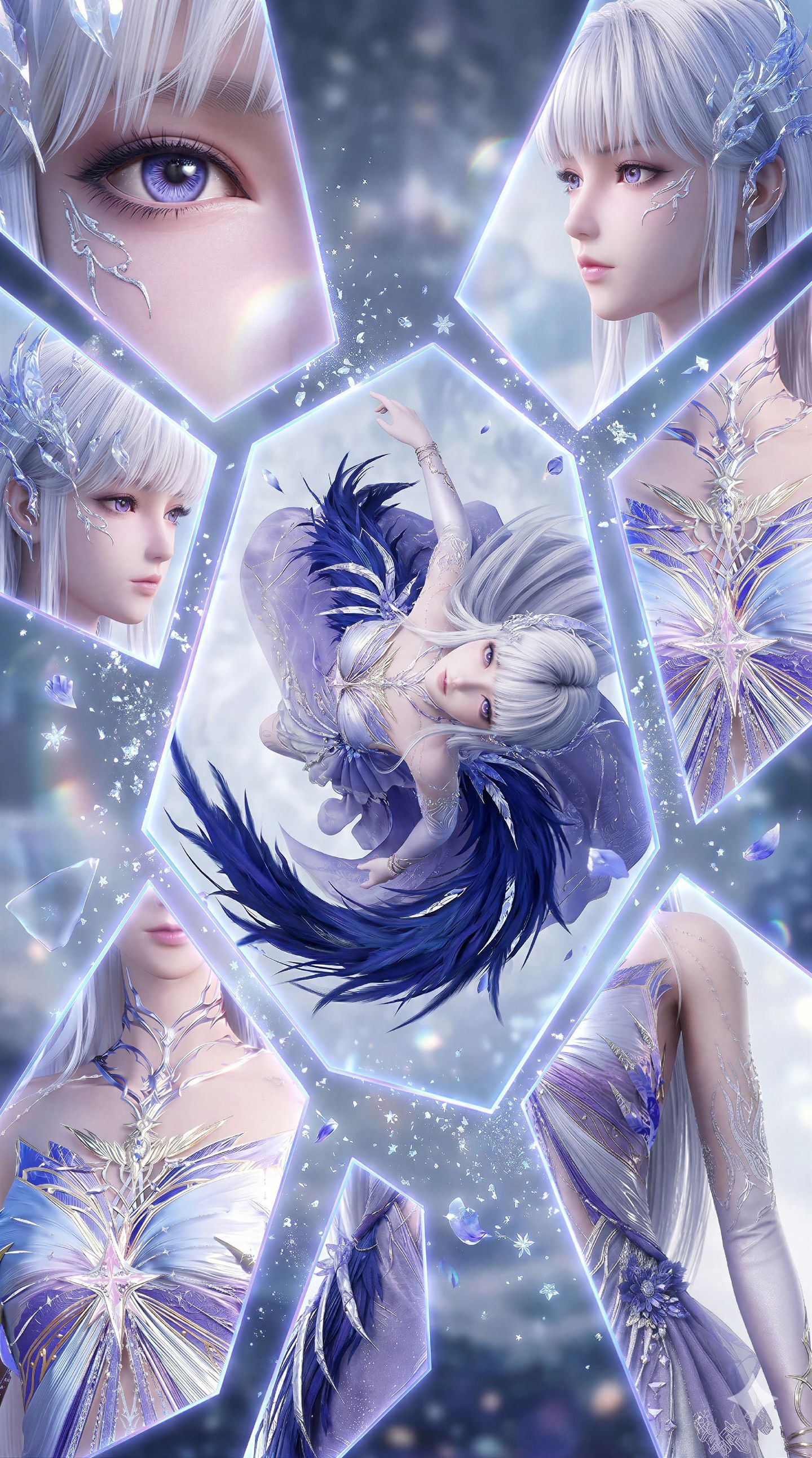 圣采儿 动漫动画《神印王座》国漫女主 美女御姐 超高清手机壁纸