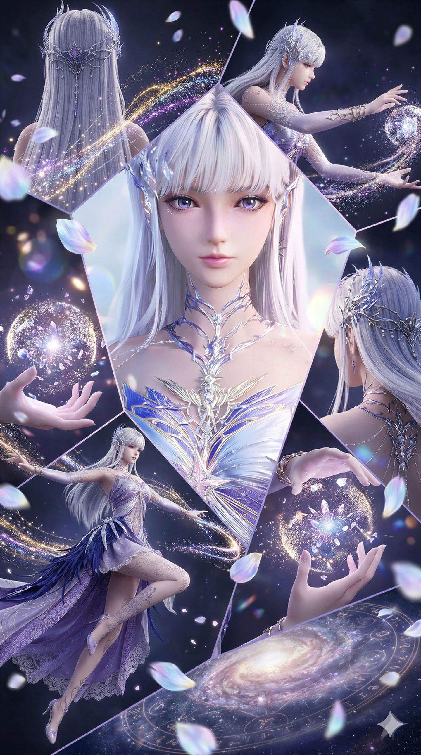 圣采儿 动漫动画《神印王座》国漫女主 美女御姐 超高清手机壁纸