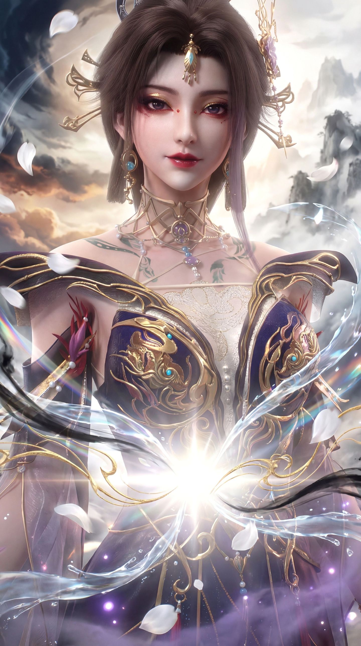 百炼成神 古佩儿 国漫女神美女壁纸 古风古装 视觉效果飘逸