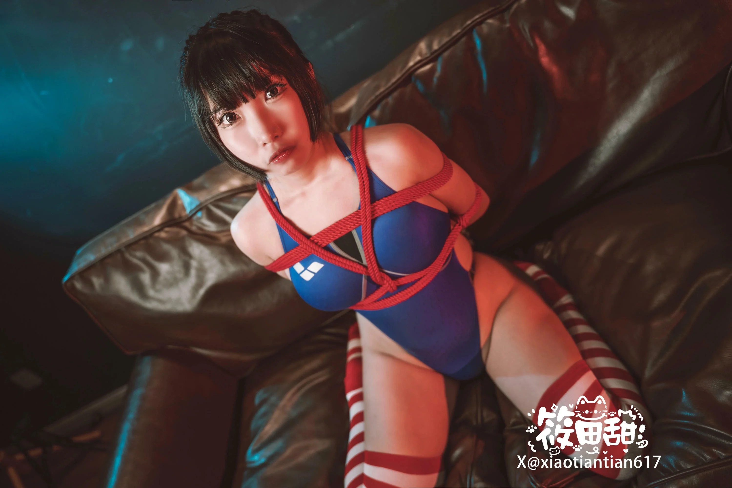 香草奶喵 - 竞泳绳艺