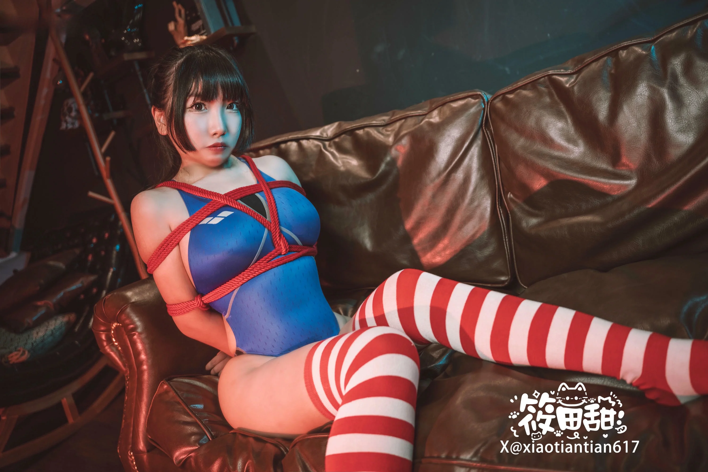 香草奶喵 - 竞泳绳艺