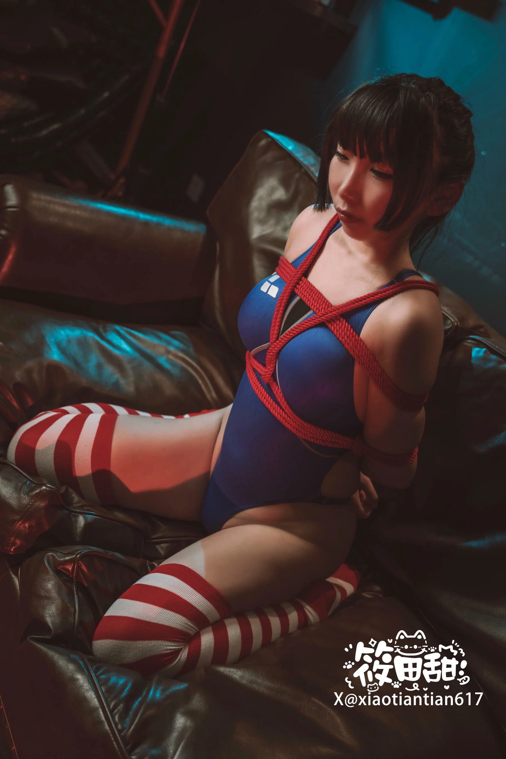 香草奶喵 - 竞泳绳艺