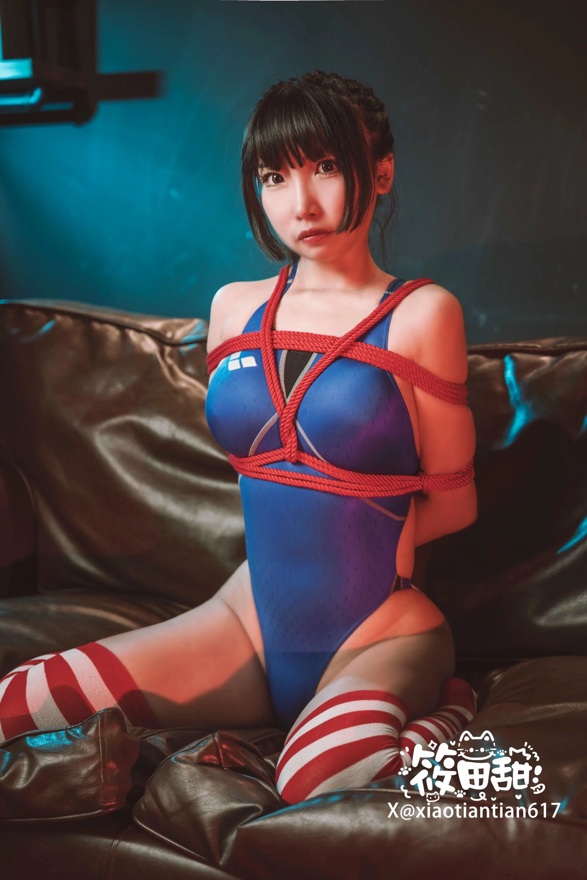 香草奶喵 - 竞泳绳艺