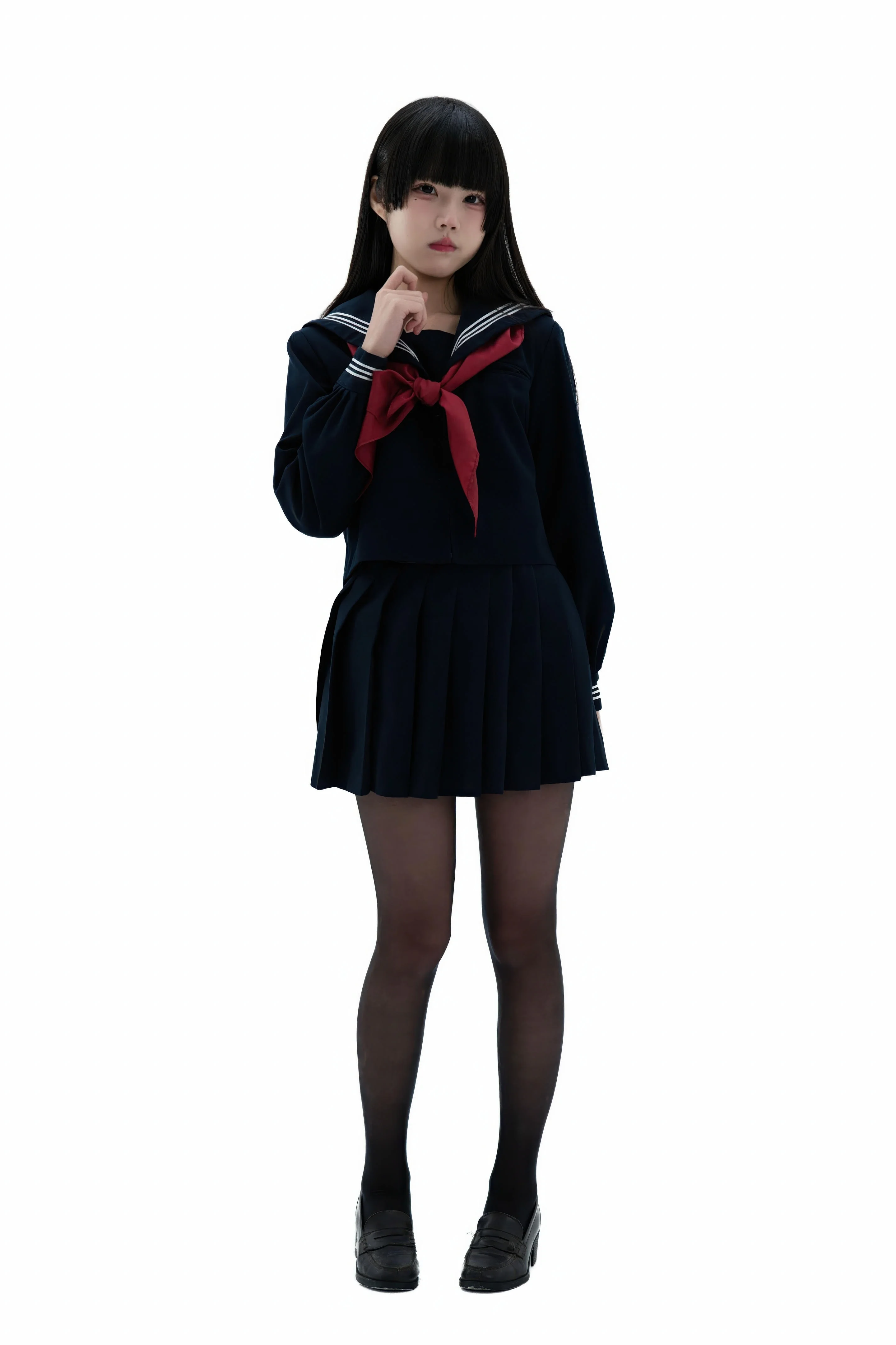 【亚洲萌妹】清水凪 - 後輩ちゃんの制服 写真图集-皮皮兔动漫