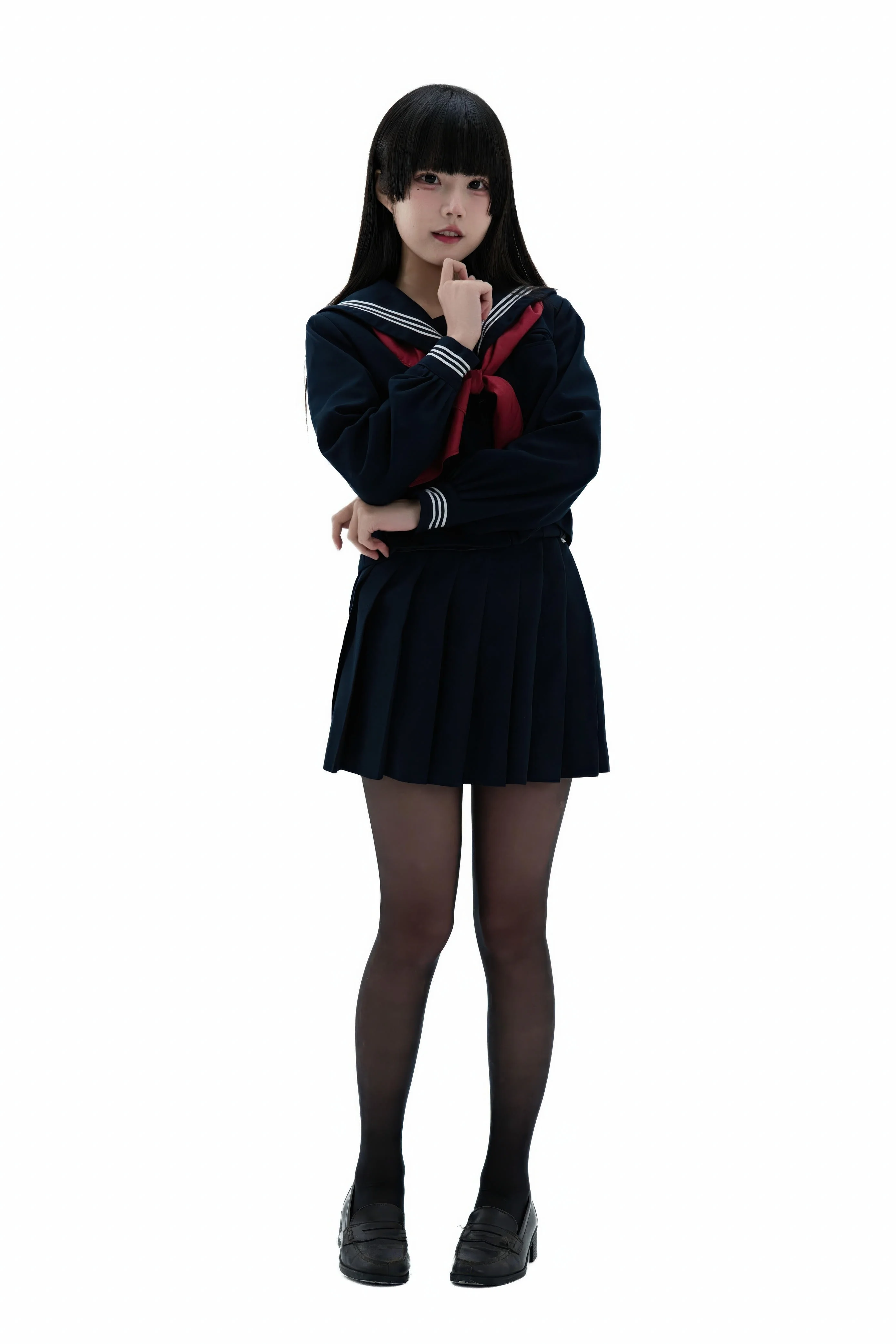 清水凪 - 後輩ちゃんの制服