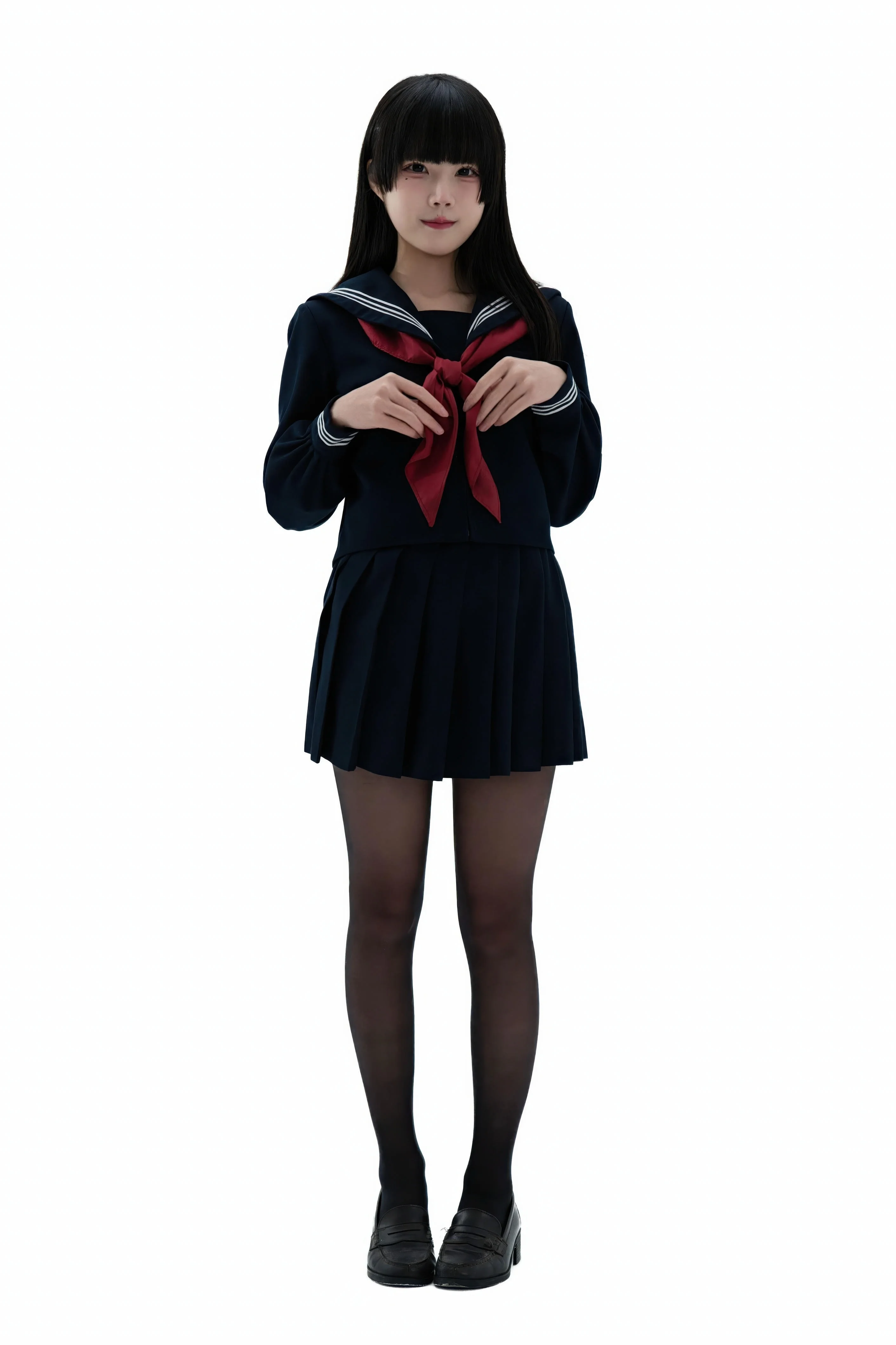 清水凪 - 後輩ちゃんの制服