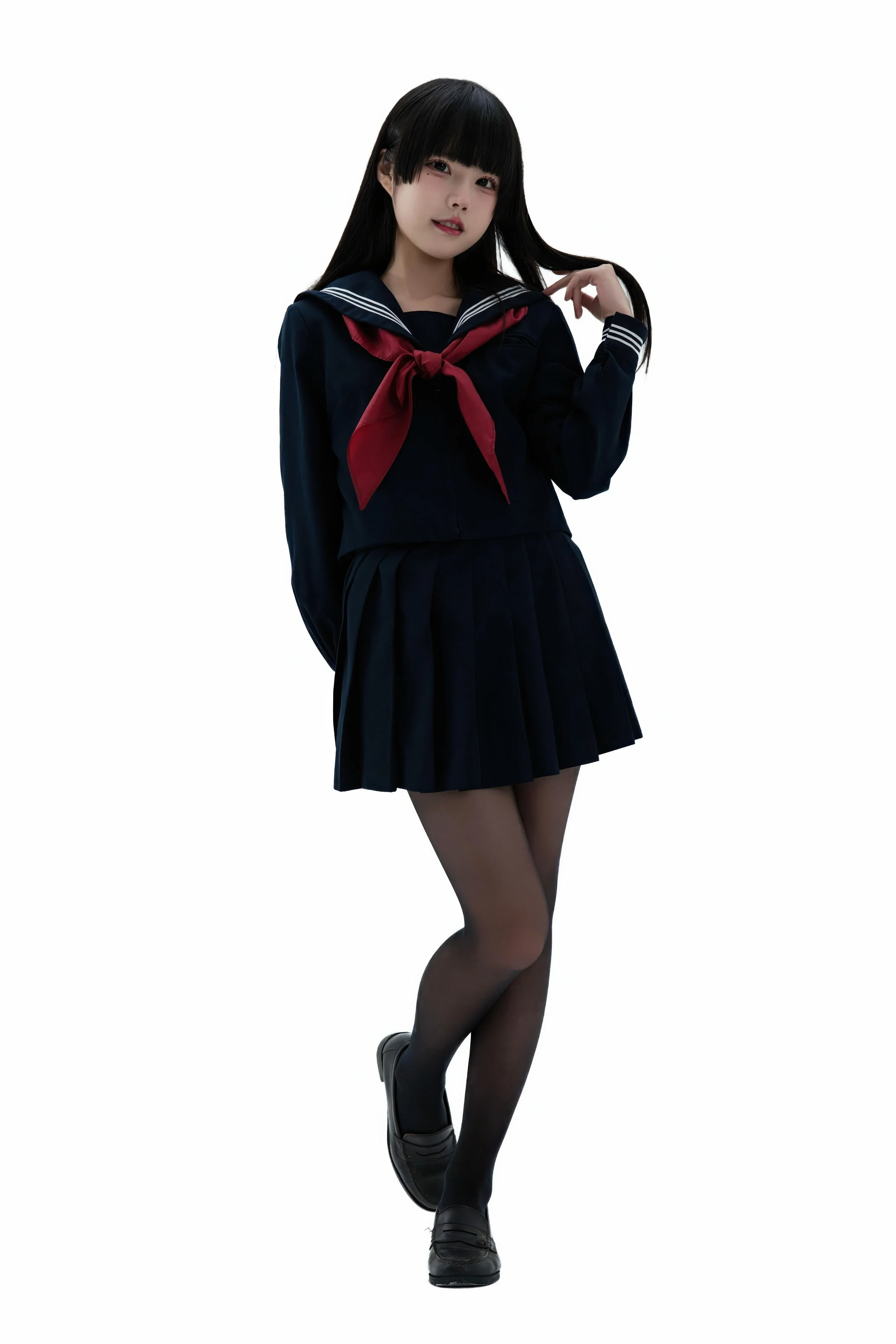 清水凪 - 後輩ちゃんの制服