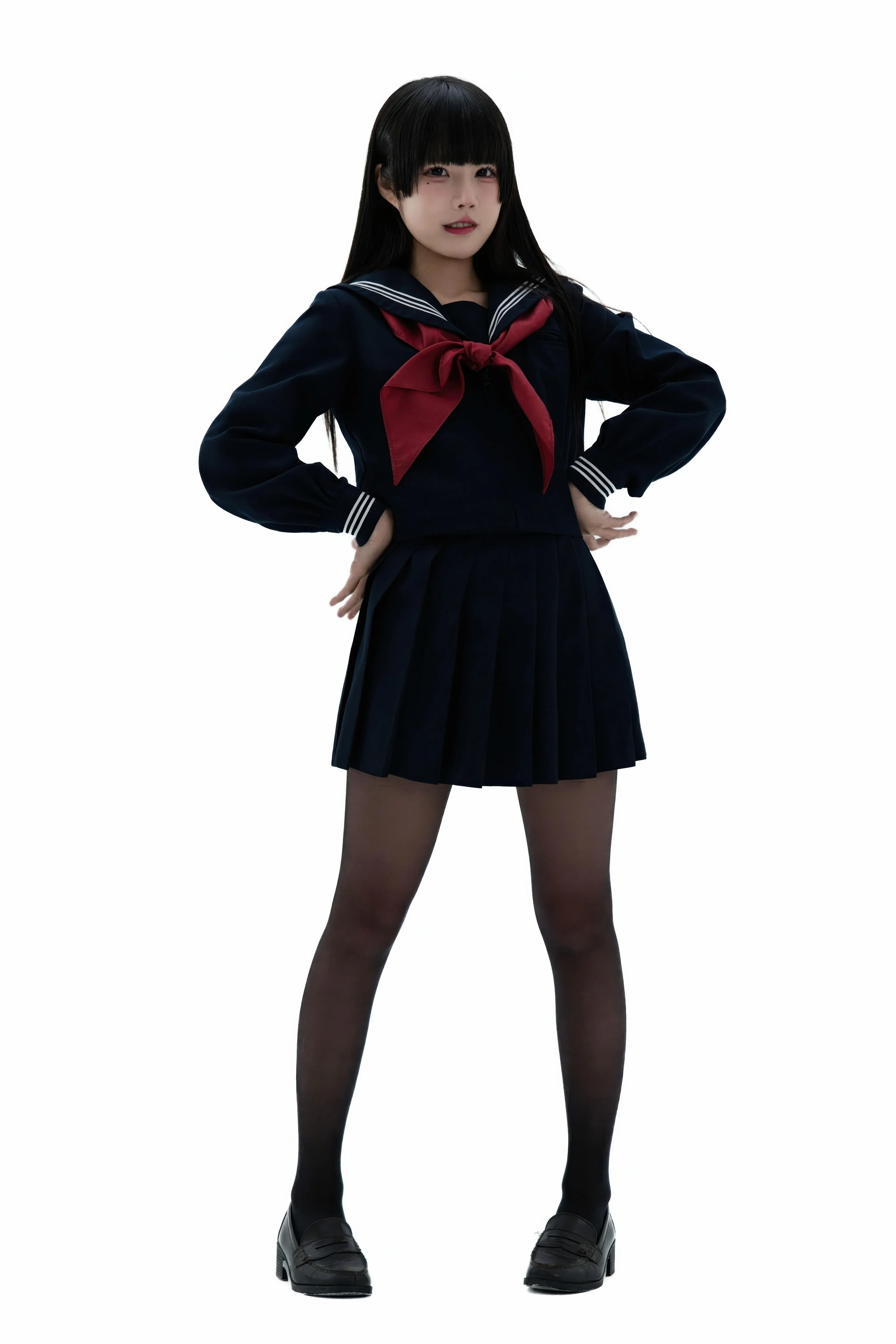 清水凪 - 後輩ちゃんの制服