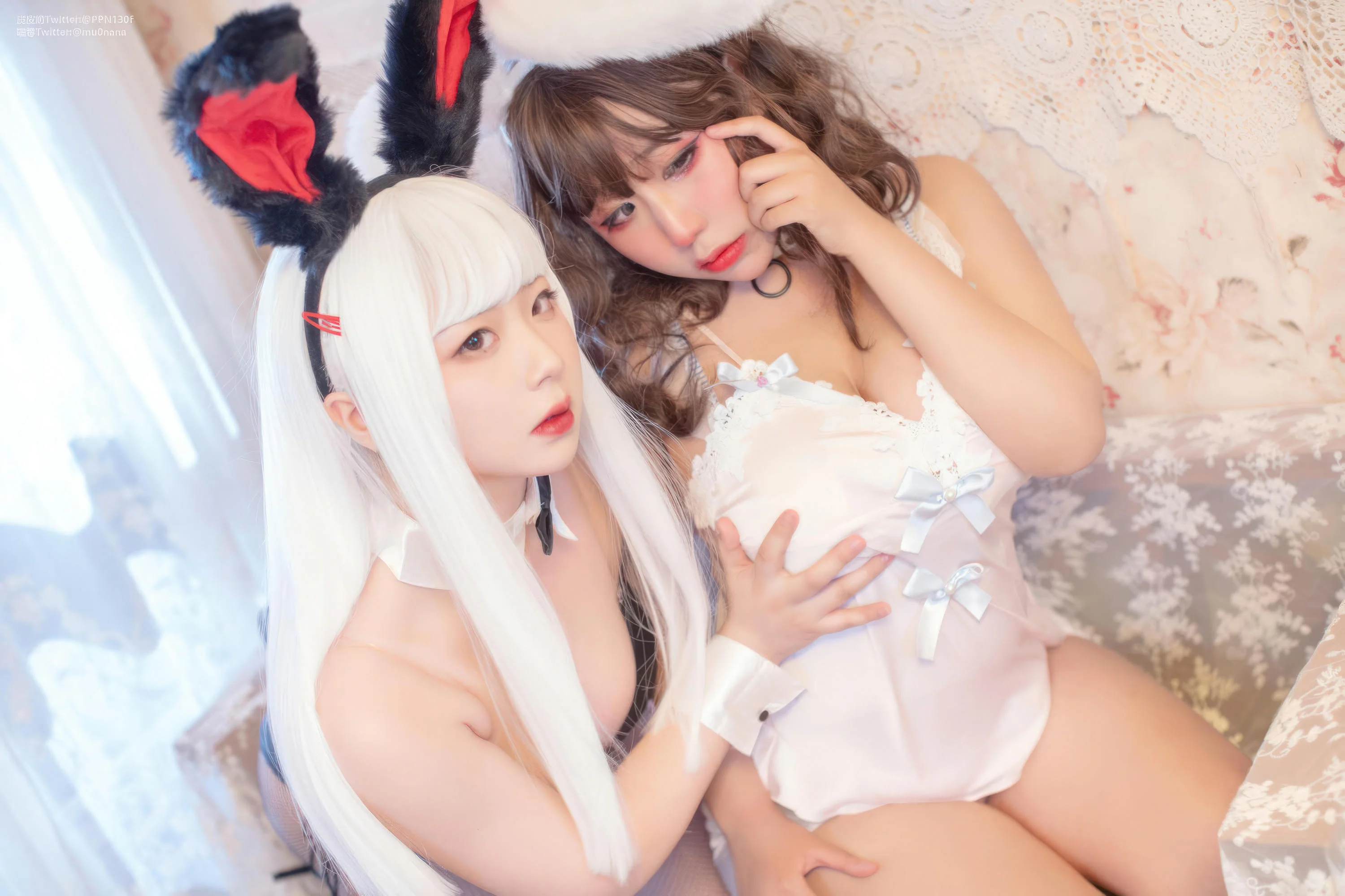 皮皮奶可可爱了啦&穆零Mu0 - 双人兔兔