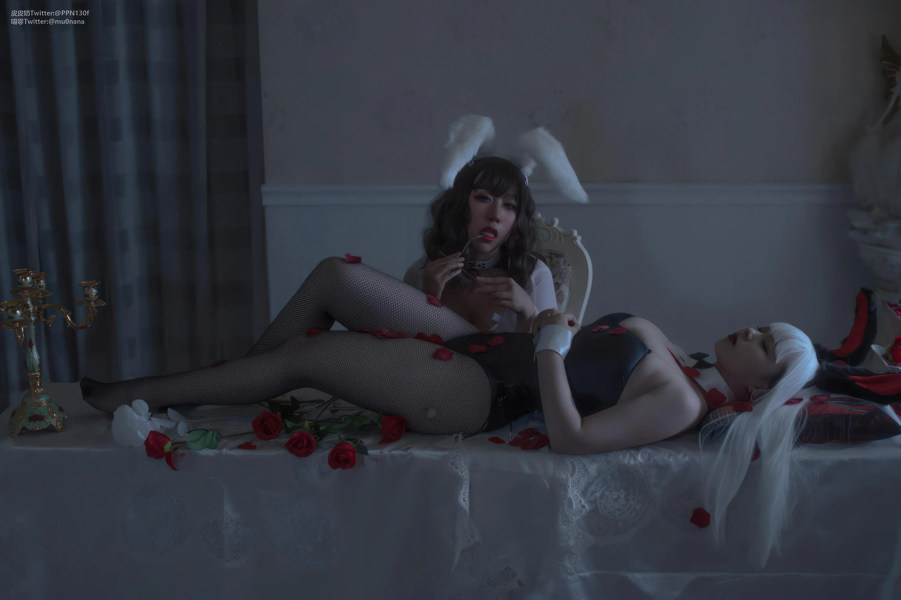 皮皮奶可可爱了啦&穆零Mu0 - 双人兔兔