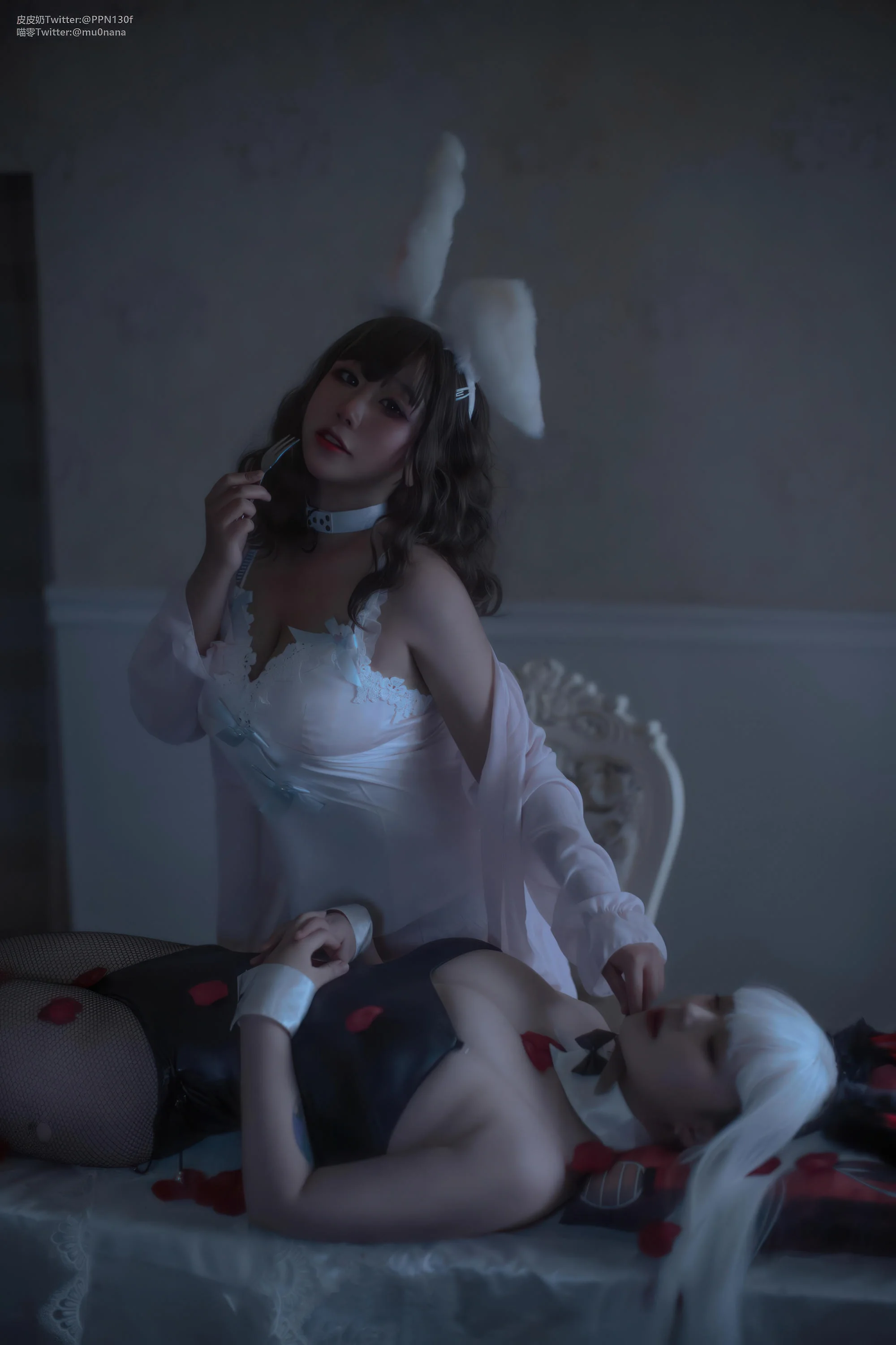 皮皮奶可可爱了啦&穆零Mu0 - 双人兔兔