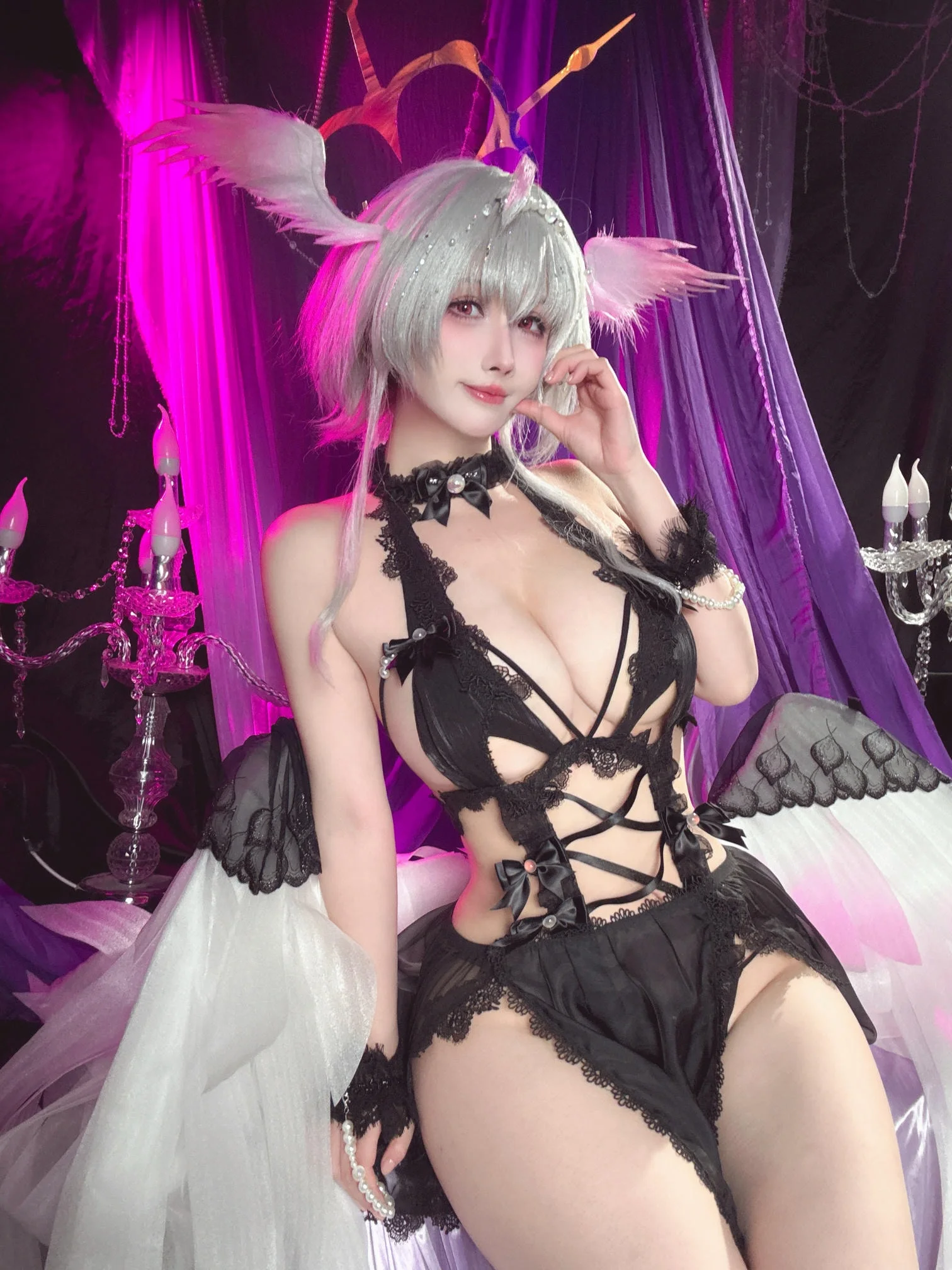 rioko凉凉子 - 碧蓝航线 珍珠号 魔堡中的堕天使