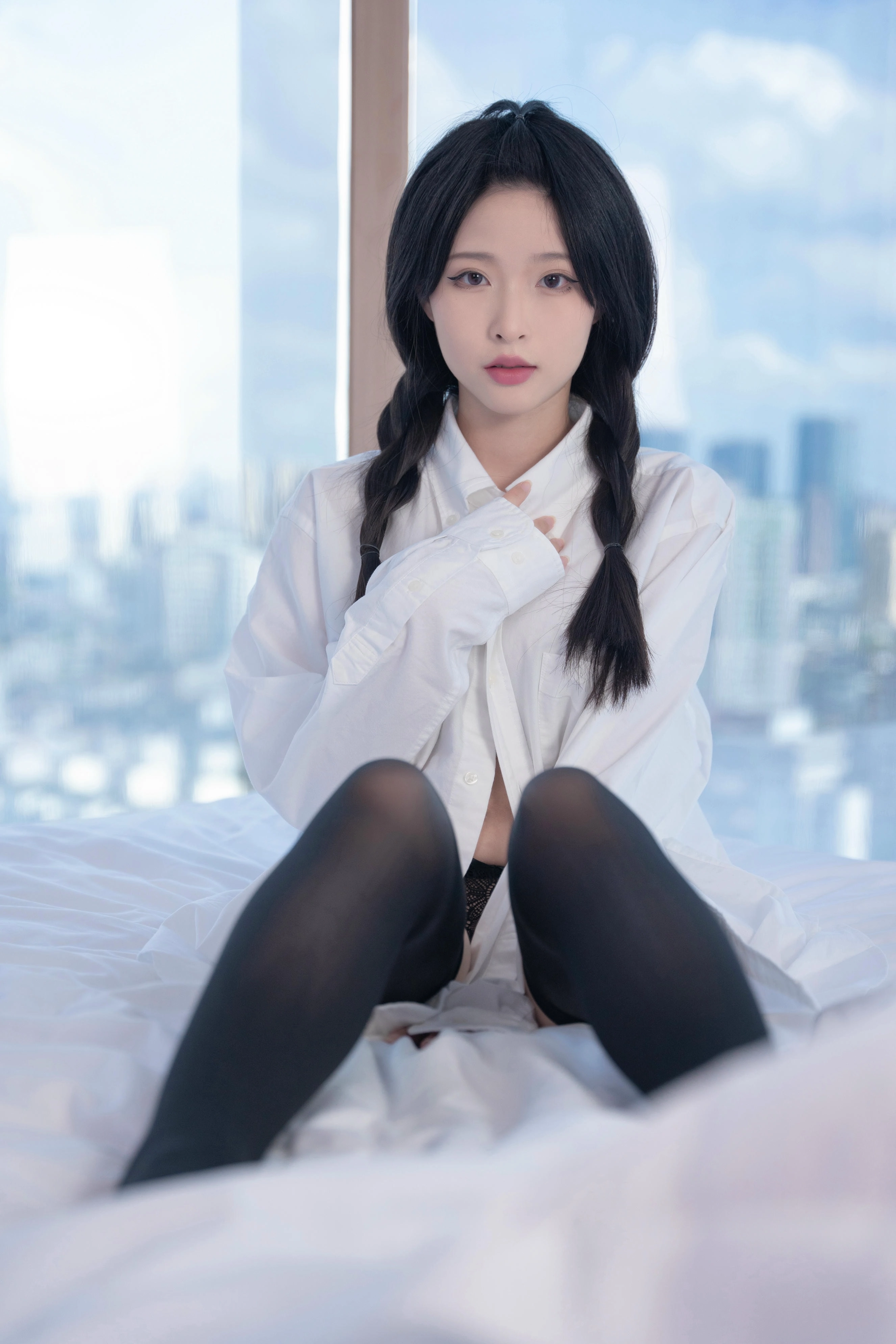 【亚洲萌妹】清水由乃 - 衬衣 写真图集-皮皮兔动漫