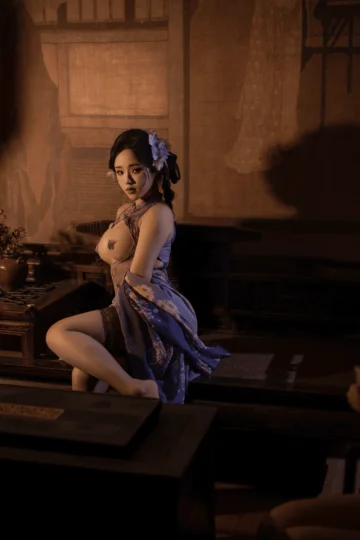 【亚洲萌妹】钛合金TiTi - 紫棠 写真图集-皮皮兔动漫