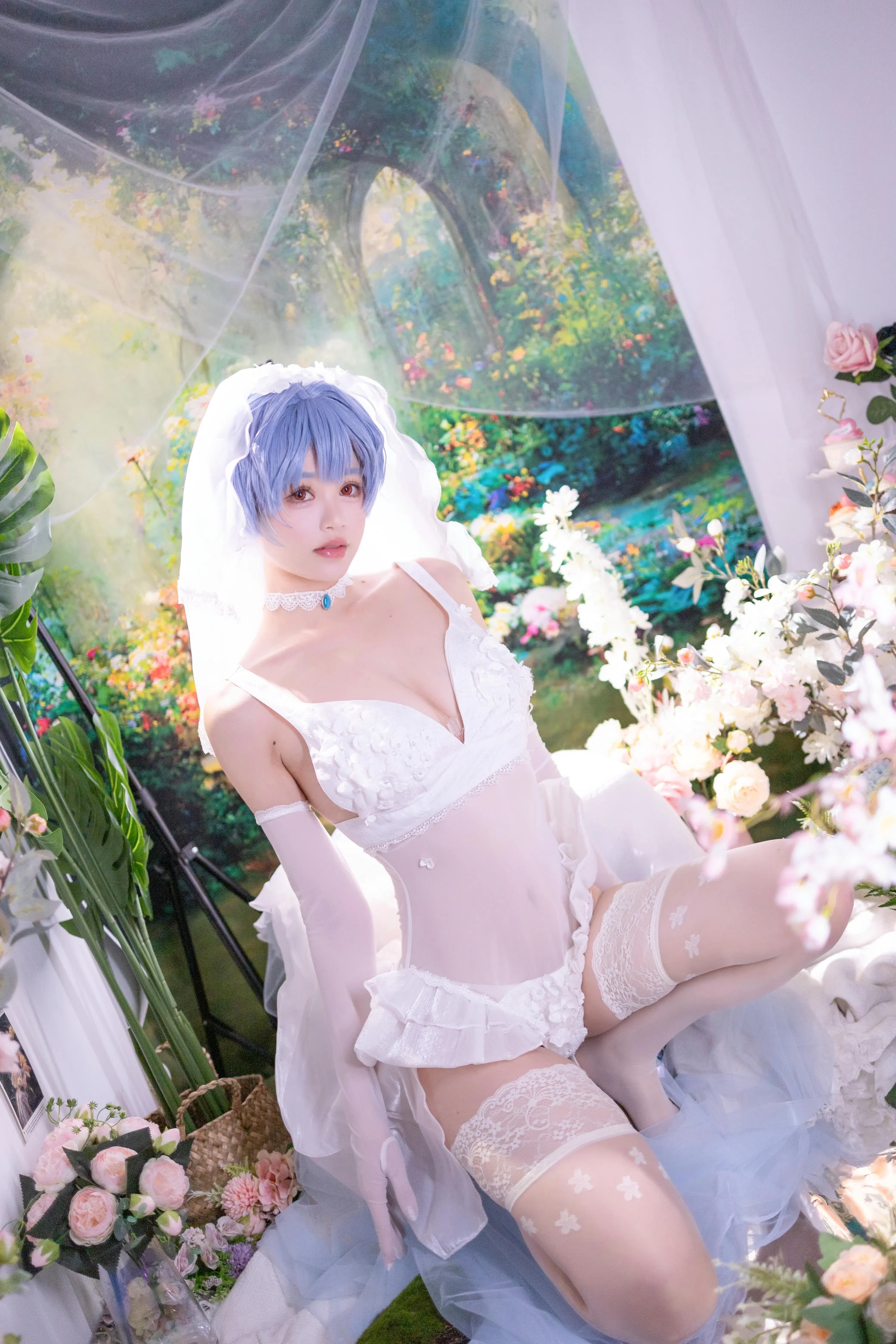 千反田鹿子 - 新世纪福音战士 绫波丽花嫁