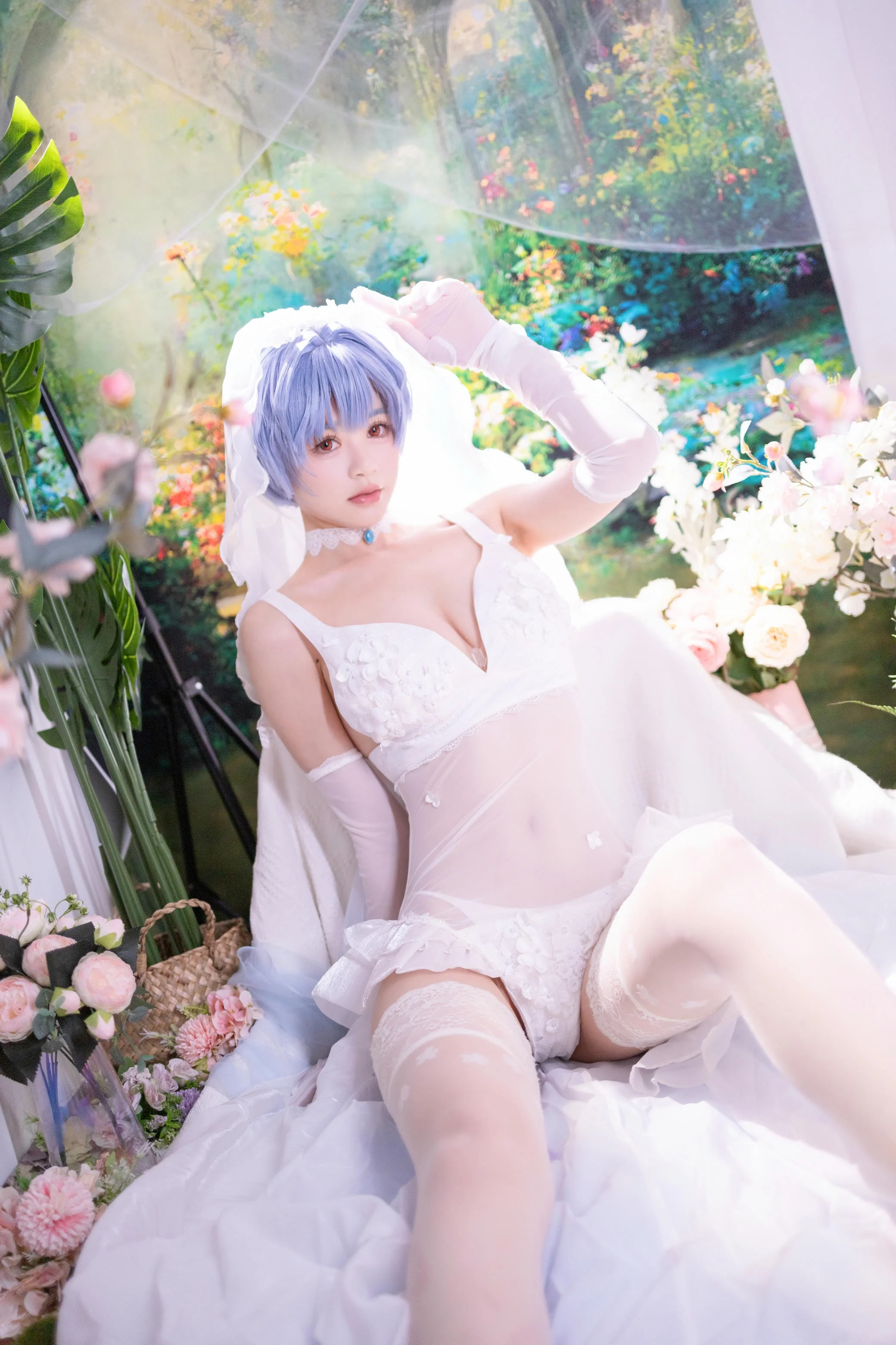 千反田鹿子 - 新世纪福音战士 绫波丽花嫁