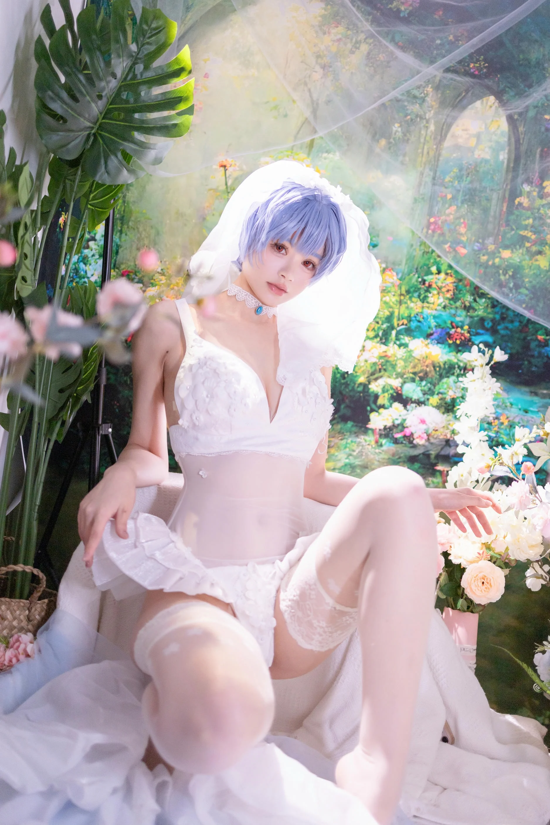 千反田鹿子 - 新世纪福音战士 绫波丽花嫁