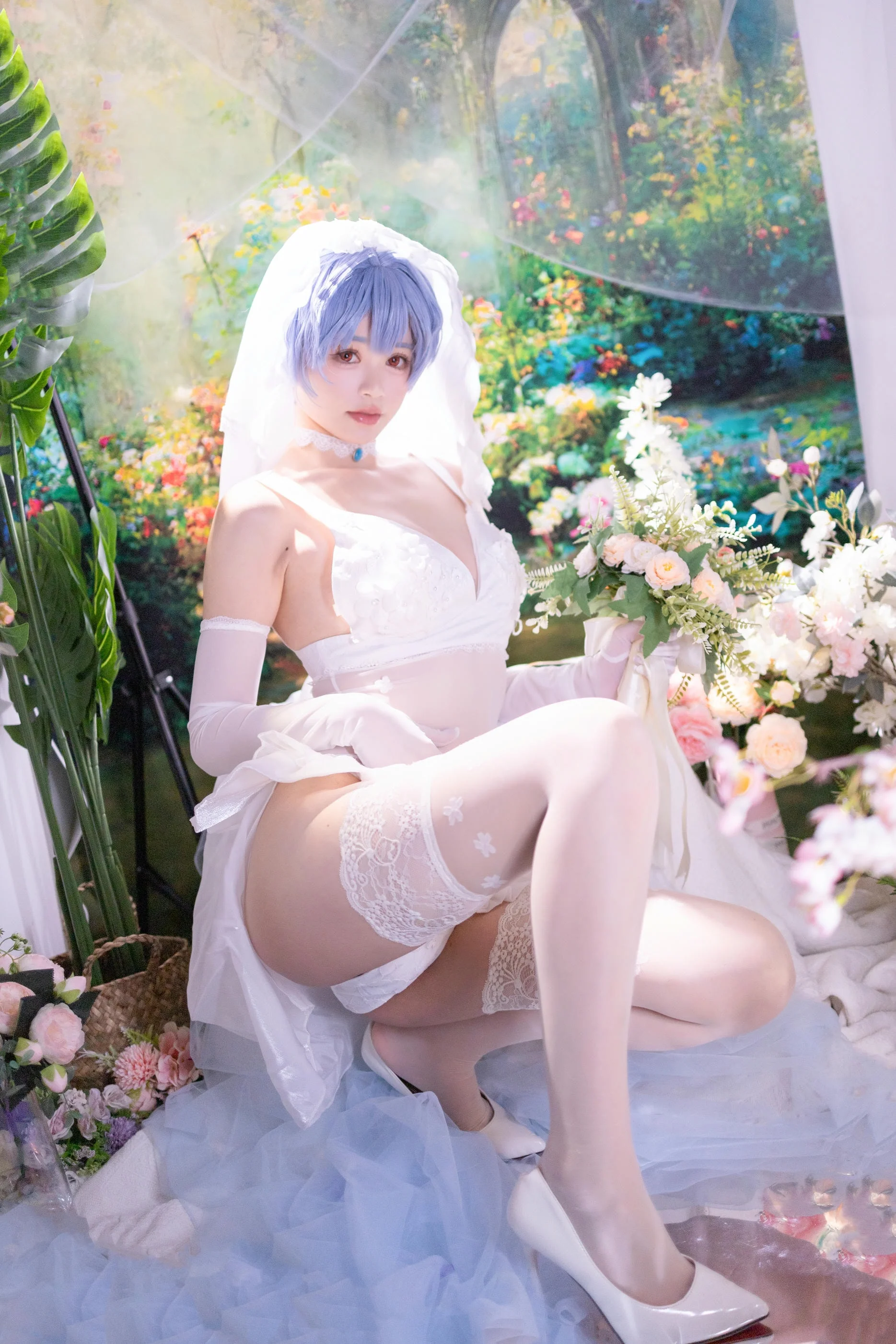 千反田鹿子 - 新世纪福音战士 绫波丽花嫁