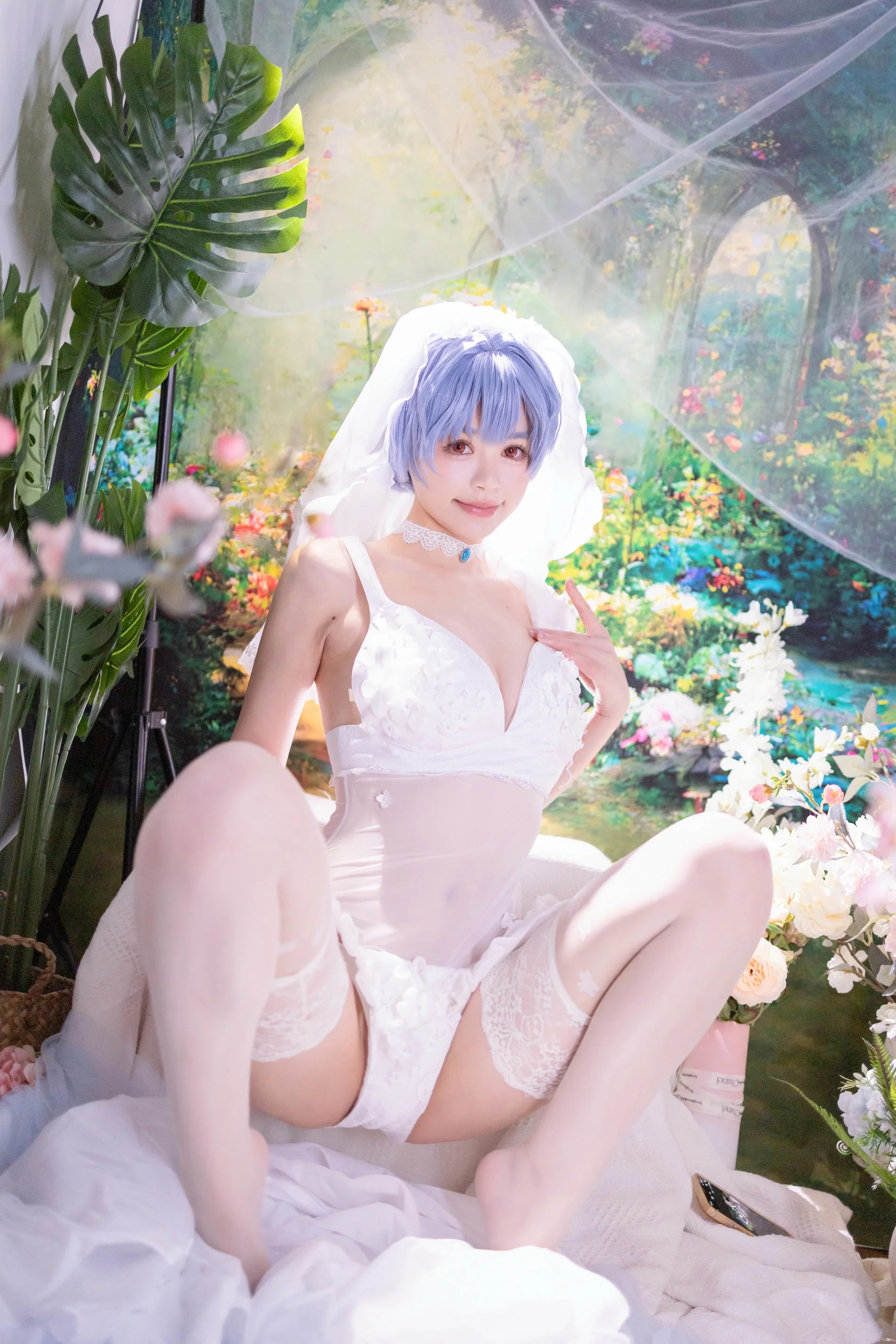 千反田鹿子 - 新世纪福音战士 绫波丽花嫁