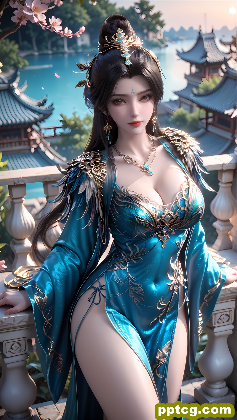 [AI艺术第3576期] [仙逆] [柳眉 · 系列三十三] 巨乳涩涩 [89]