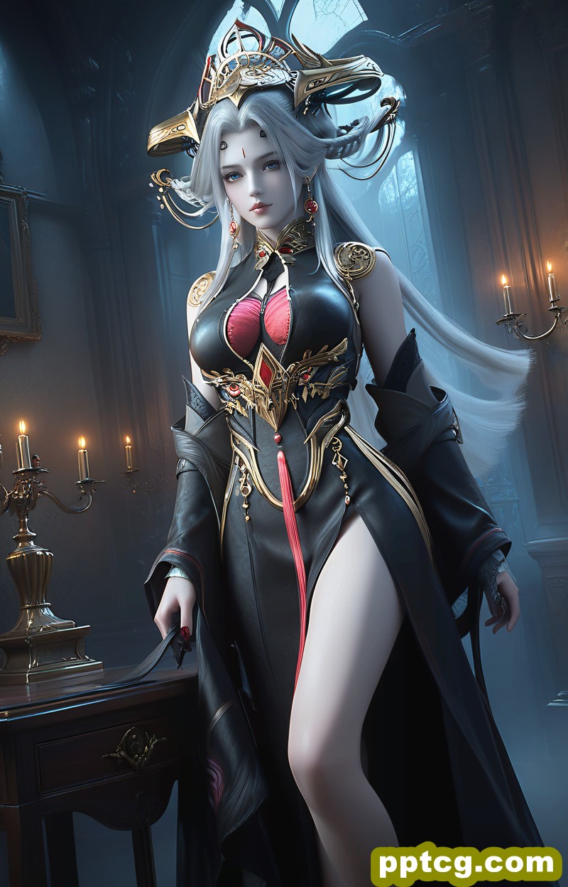 [AI艺术第3581期] [星辰变] [左秋琳 · 系列一] 巨乳涩涩 [49]