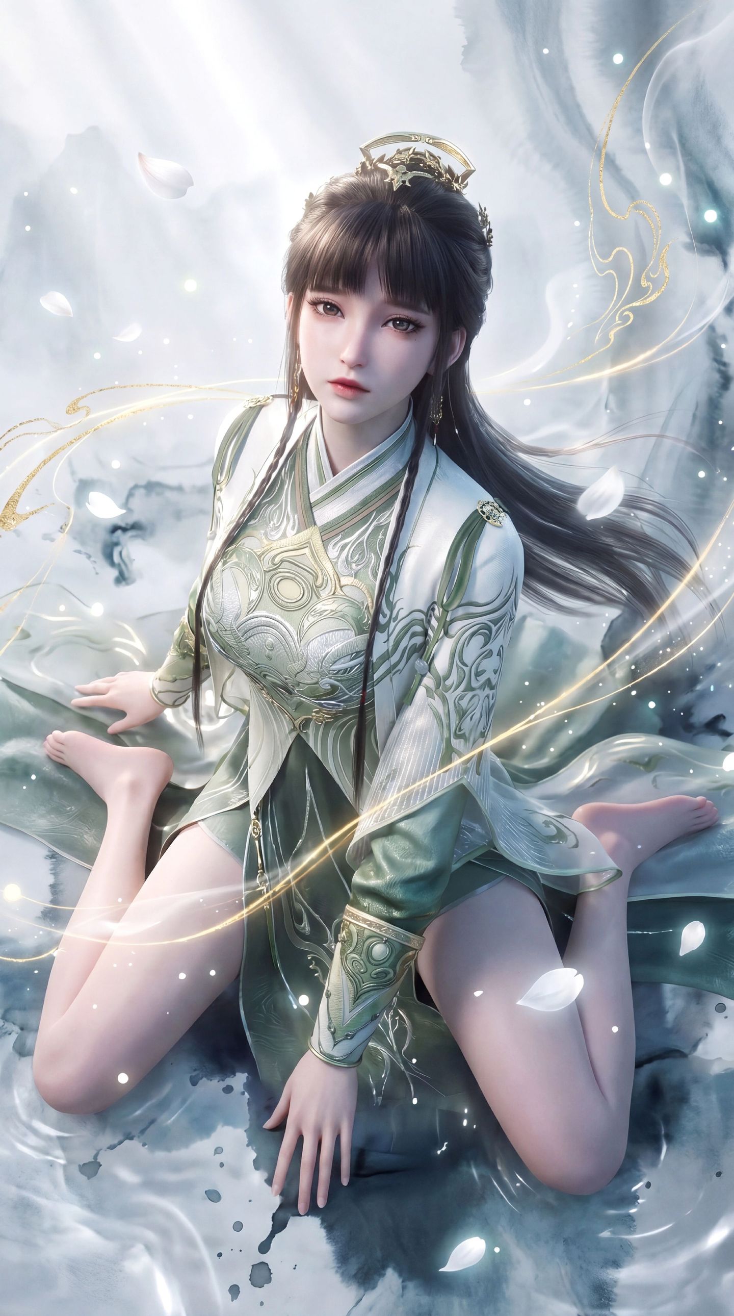 剑来阮秀 新版建模 国漫美女 动漫壁纸 高清图片