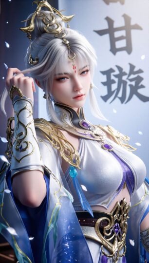 永劫无间新英雄 甘璇 游戏CG美女壁纸 超高清-皮皮兔动漫