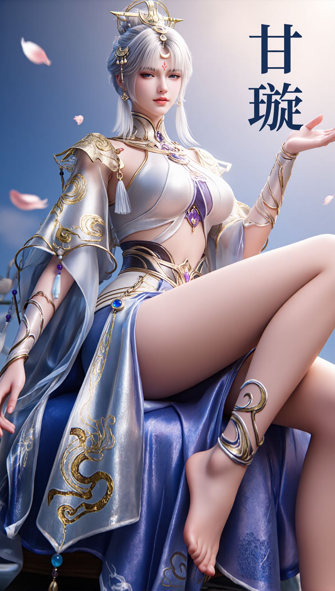 永劫无间新英雄 甘璇 游戏CG美女壁纸 超高清