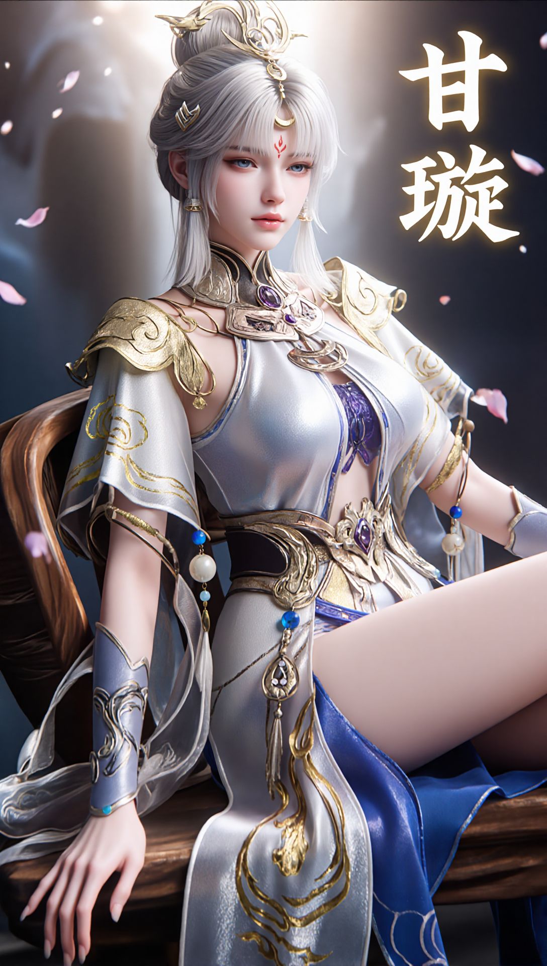 永劫无间新英雄 甘璇 游戏CG美女壁纸 超高清