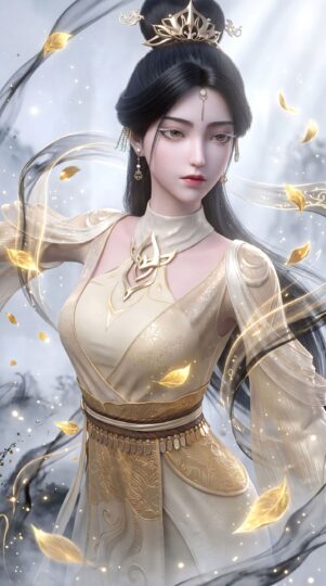 蔡仙子-原来还有先生不懂之事。剑来 国漫女神 蔡金简 动漫壁纸-皮皮兔动漫