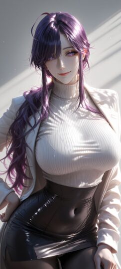 超高清今日份ai壁纸 二次元动漫 唯美视觉盛宴 性感御姐-皮皮兔动漫