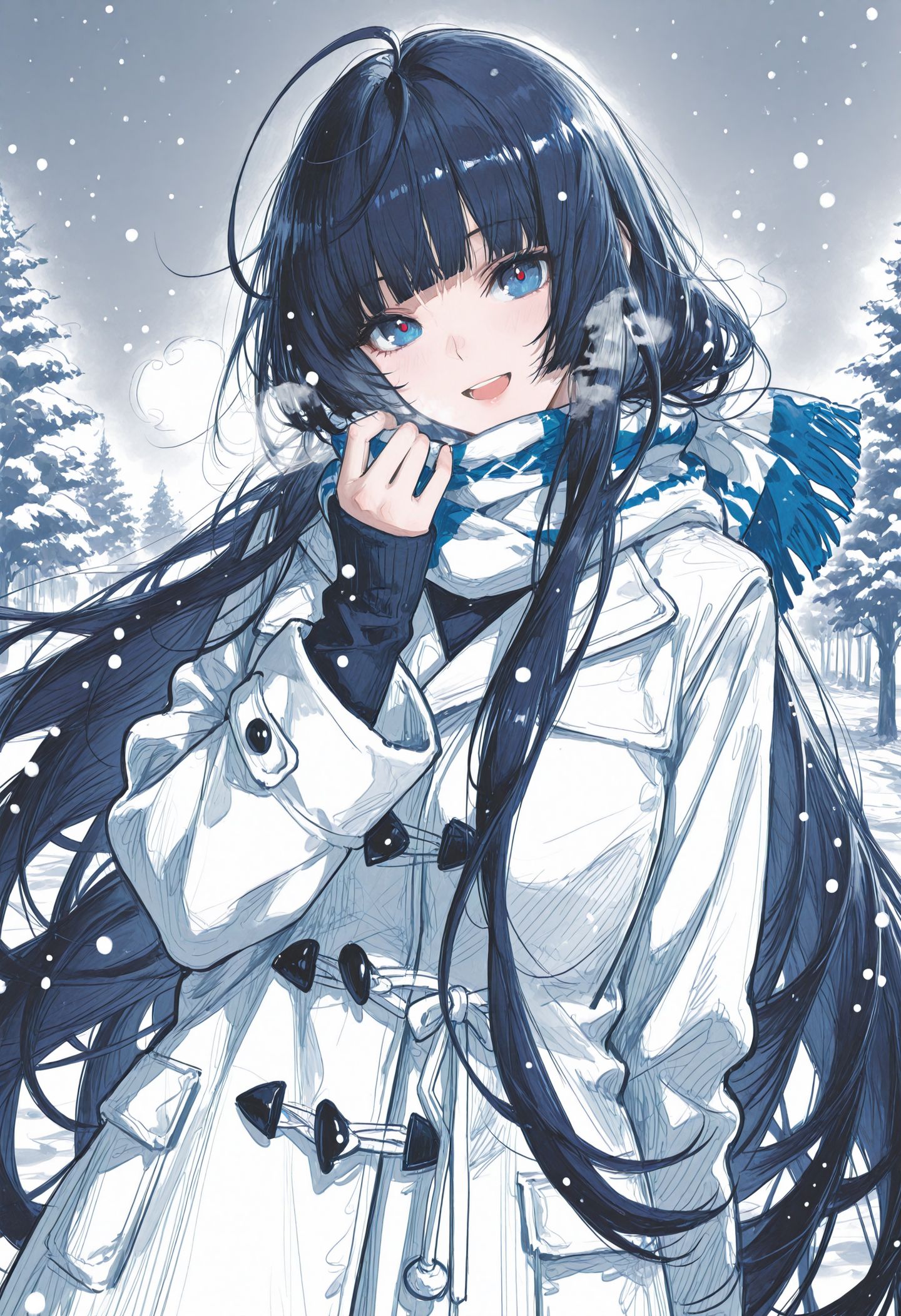 双马尾加傲娇，综合评价为夯。二次元斗破苍穹漫画版 萧薰儿 纳兰嫣然 云韵 超清