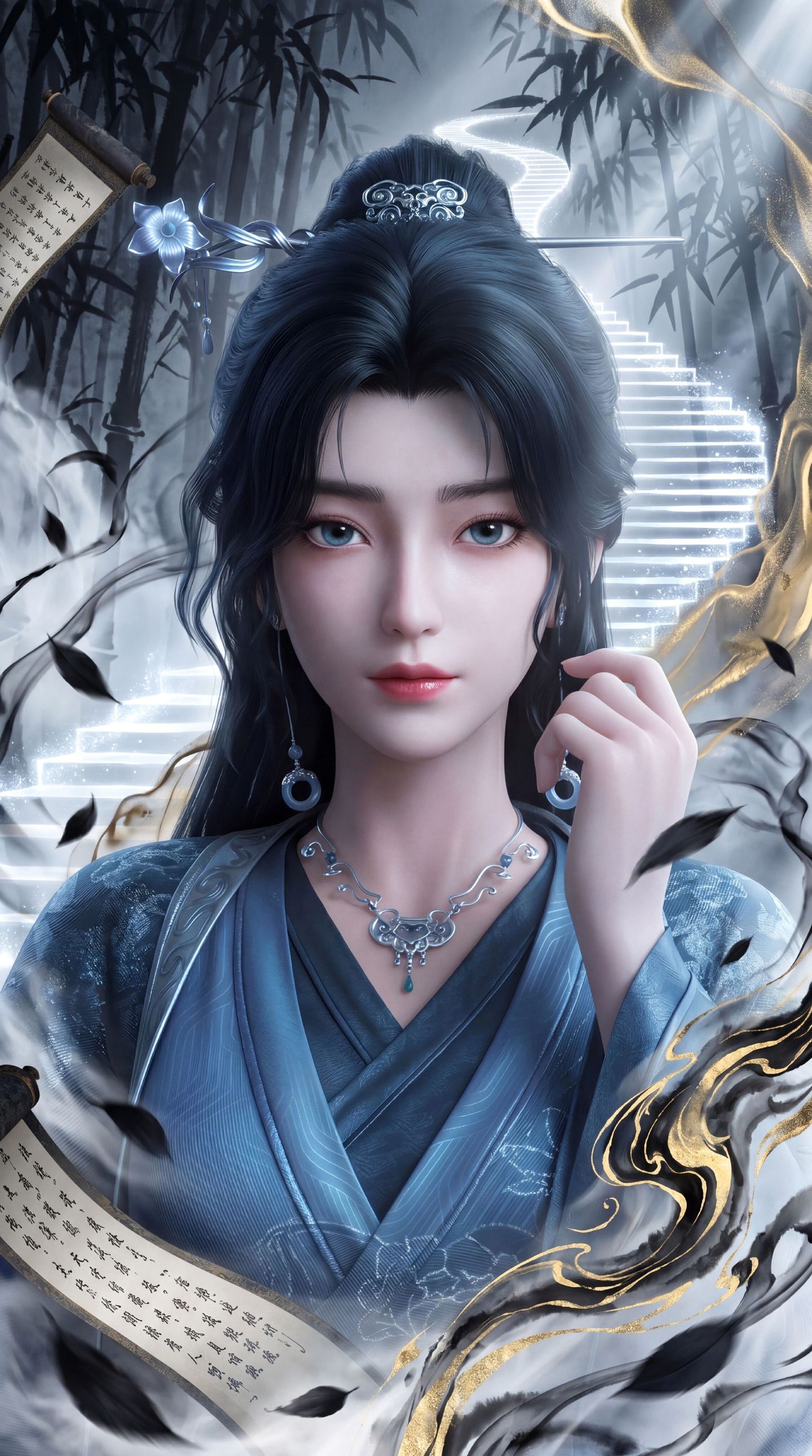 动漫动画剑来—长春宫太上长老 国漫美图 超高清壁纸 手机锁屏
