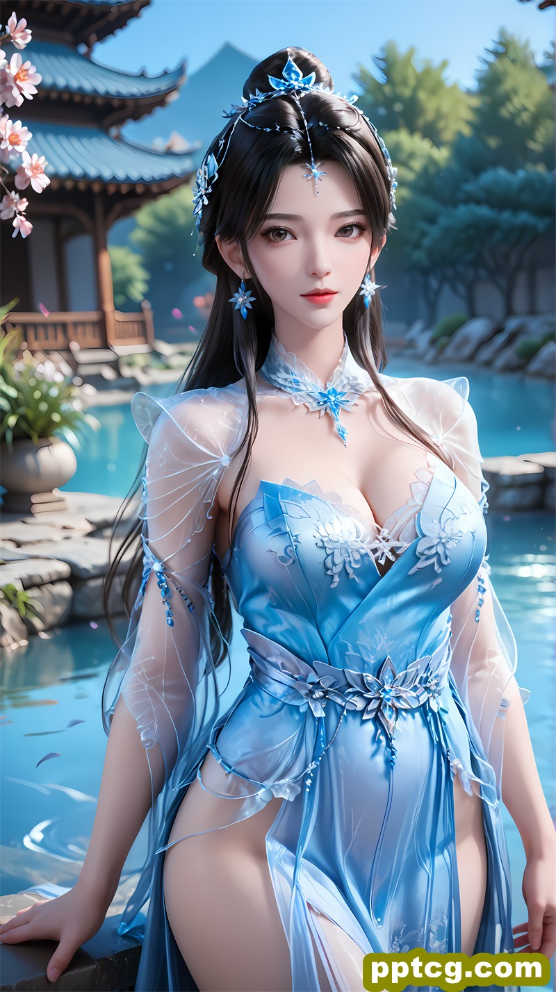 [AI国漫第3666期] [逆天邪神] [夏倾月 · 系列四] 巨乳涩涩 [92]