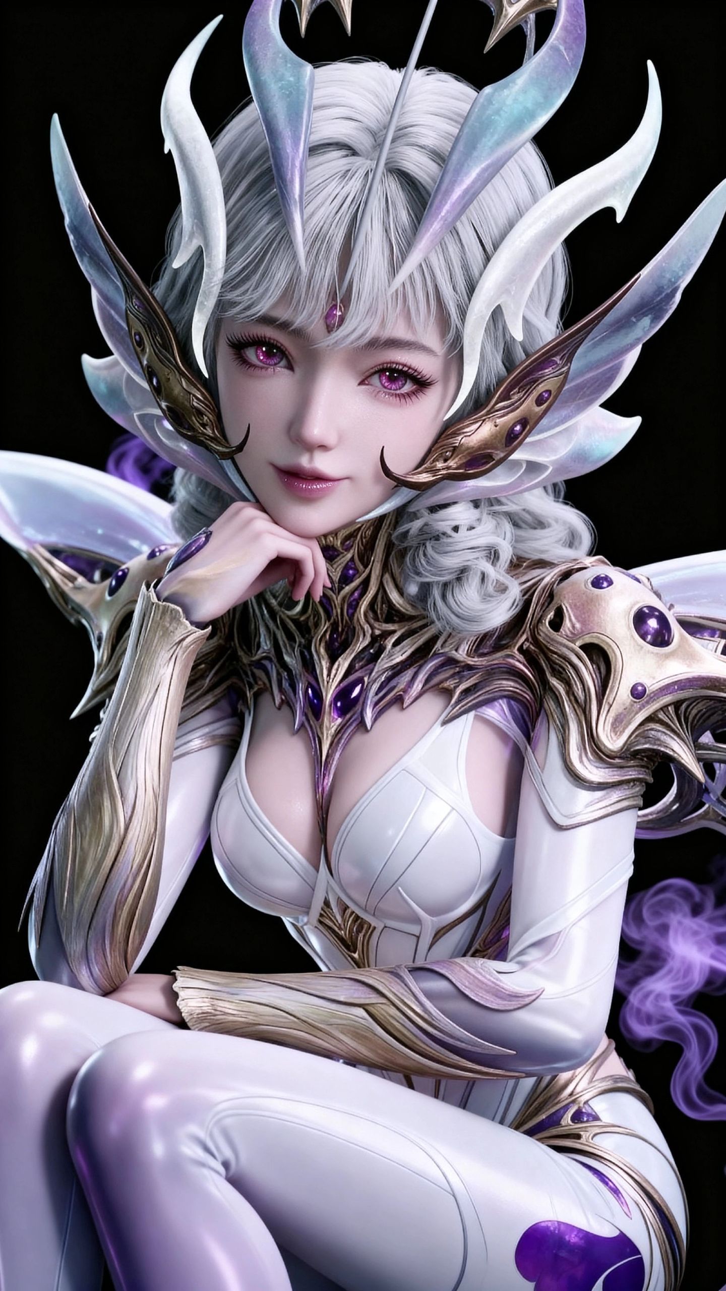 冥莲之主 虫族女皇 决战原始星 吞噬星空剧场版 国漫壁纸 动漫美女