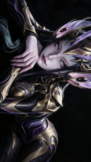国漫壁纸 动漫反派 虫族女皇 ai创作 插画壁纸 吞噬星空 超高清-皮皮兔动漫