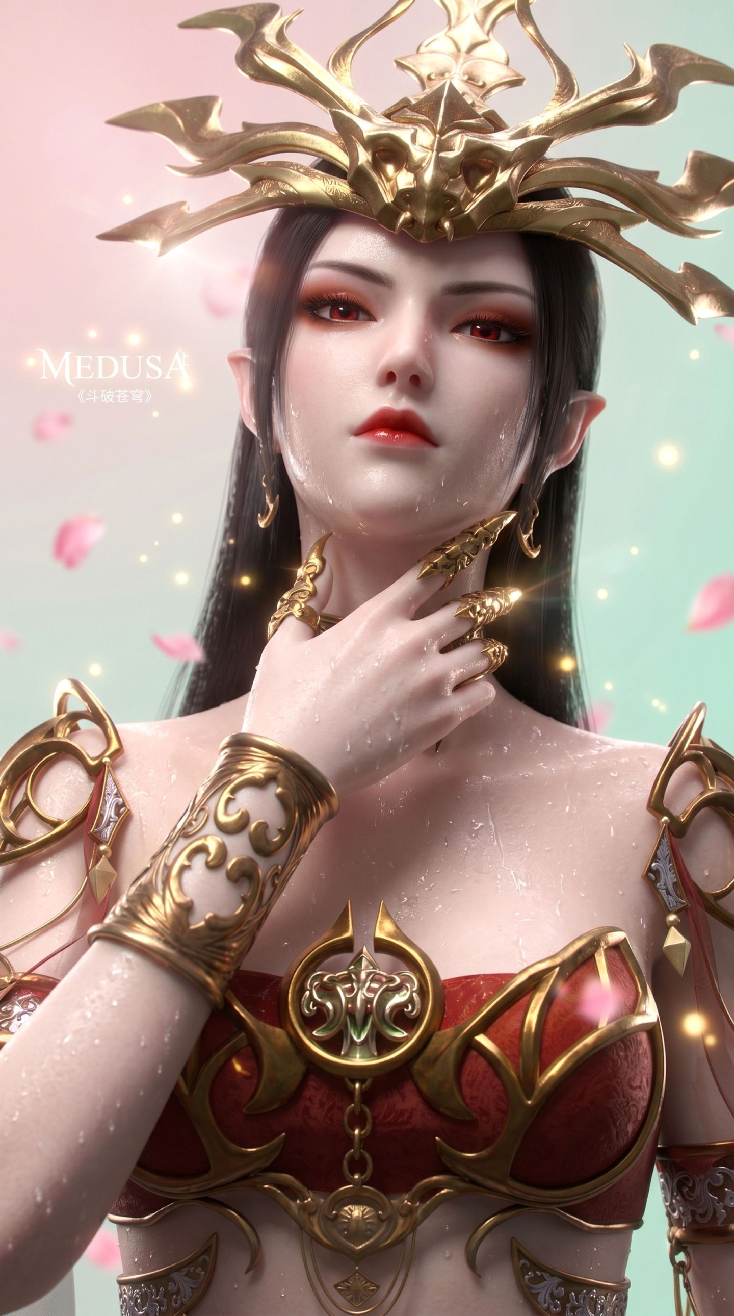 女王 国漫女神角色 斗破苍穹 美杜莎 性感美女 动漫女主