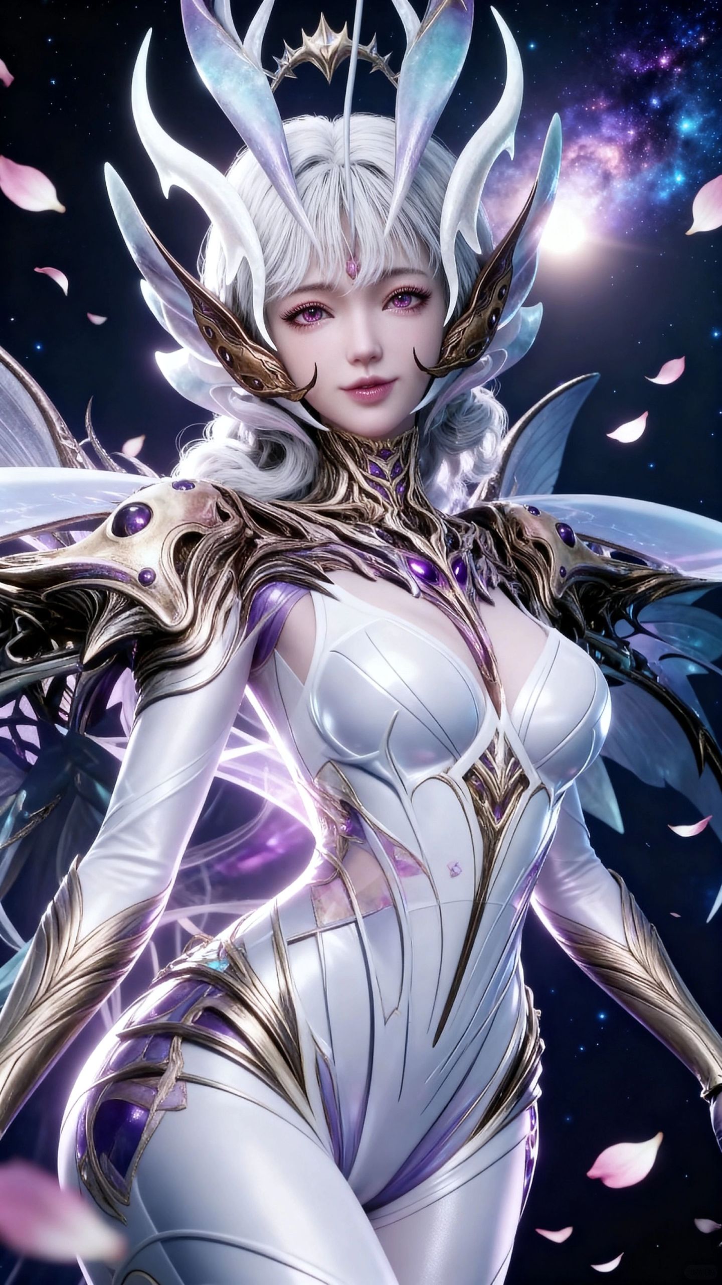 超高清壁纸 溟莲之主反差萌也太可爱了 吞噬星空 国漫女神 动漫美女