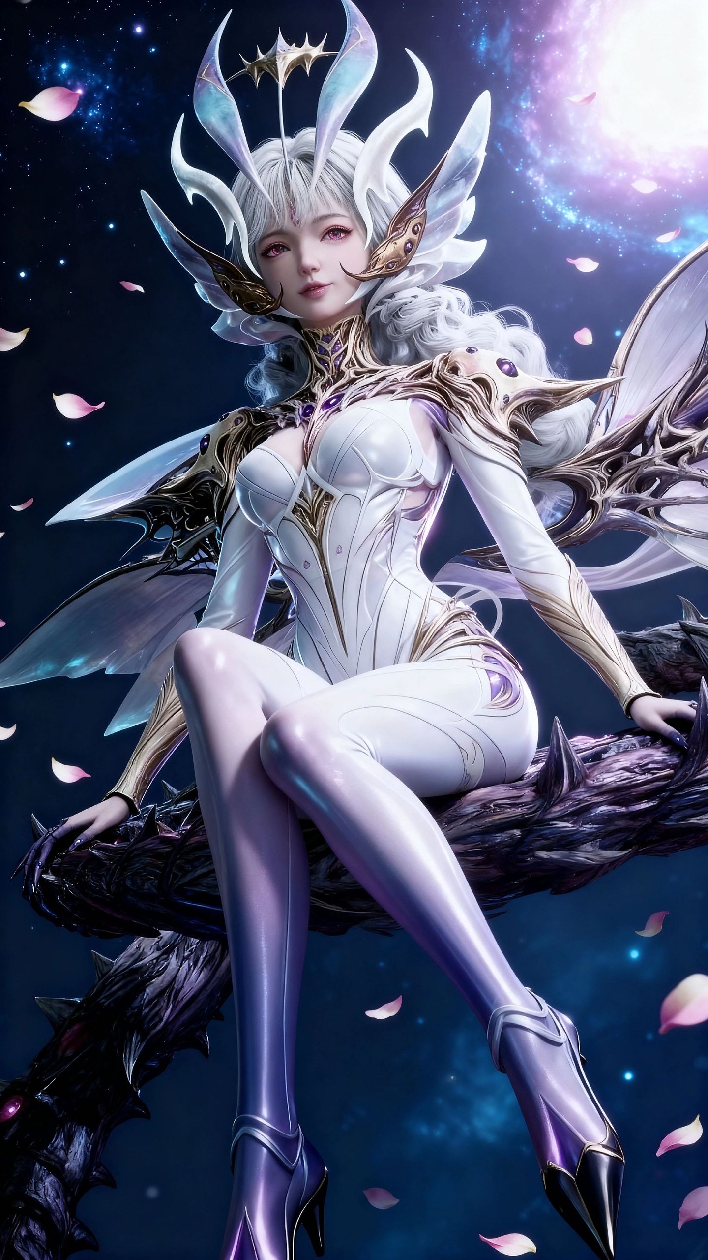 超高清壁纸 溟莲之主反差萌也太可爱了 吞噬星空 国漫女神 动漫美女