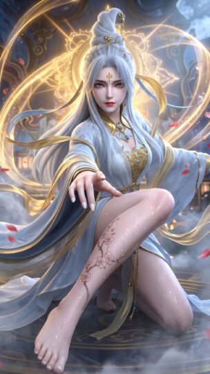 缥缈神王 星辰变最终季 国漫女神美腿 唯美质感 高清手机壁纸-皮皮兔动漫