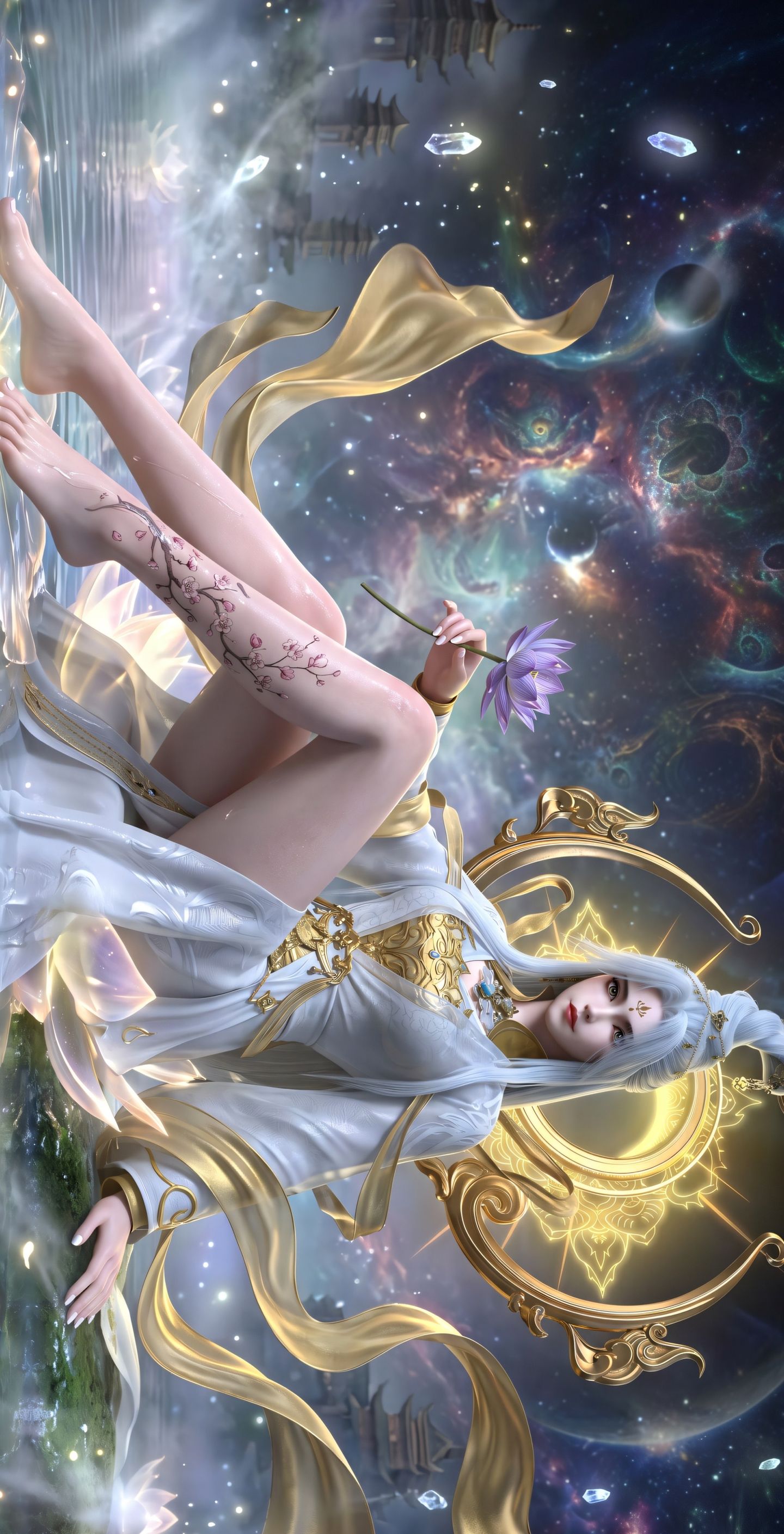 缥缈神王 星辰变最终季 国漫女神美腿 唯美质感 高清手机壁纸