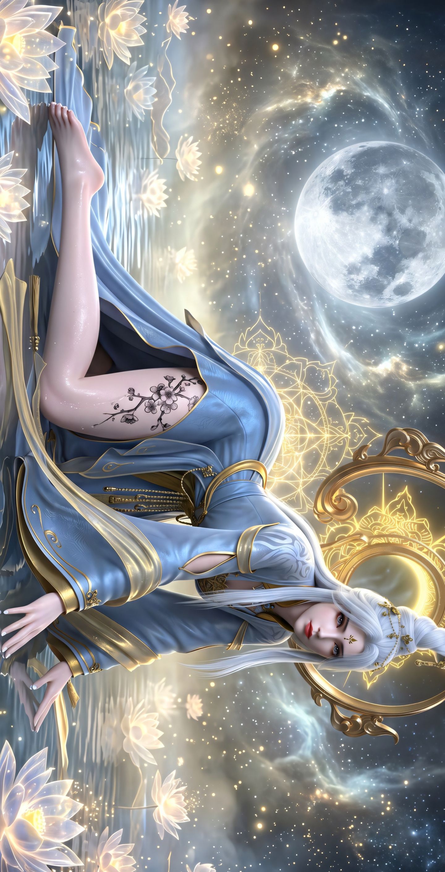 缥缈神王 星辰变最终季 国漫女神美腿 唯美质感 高清手机壁纸