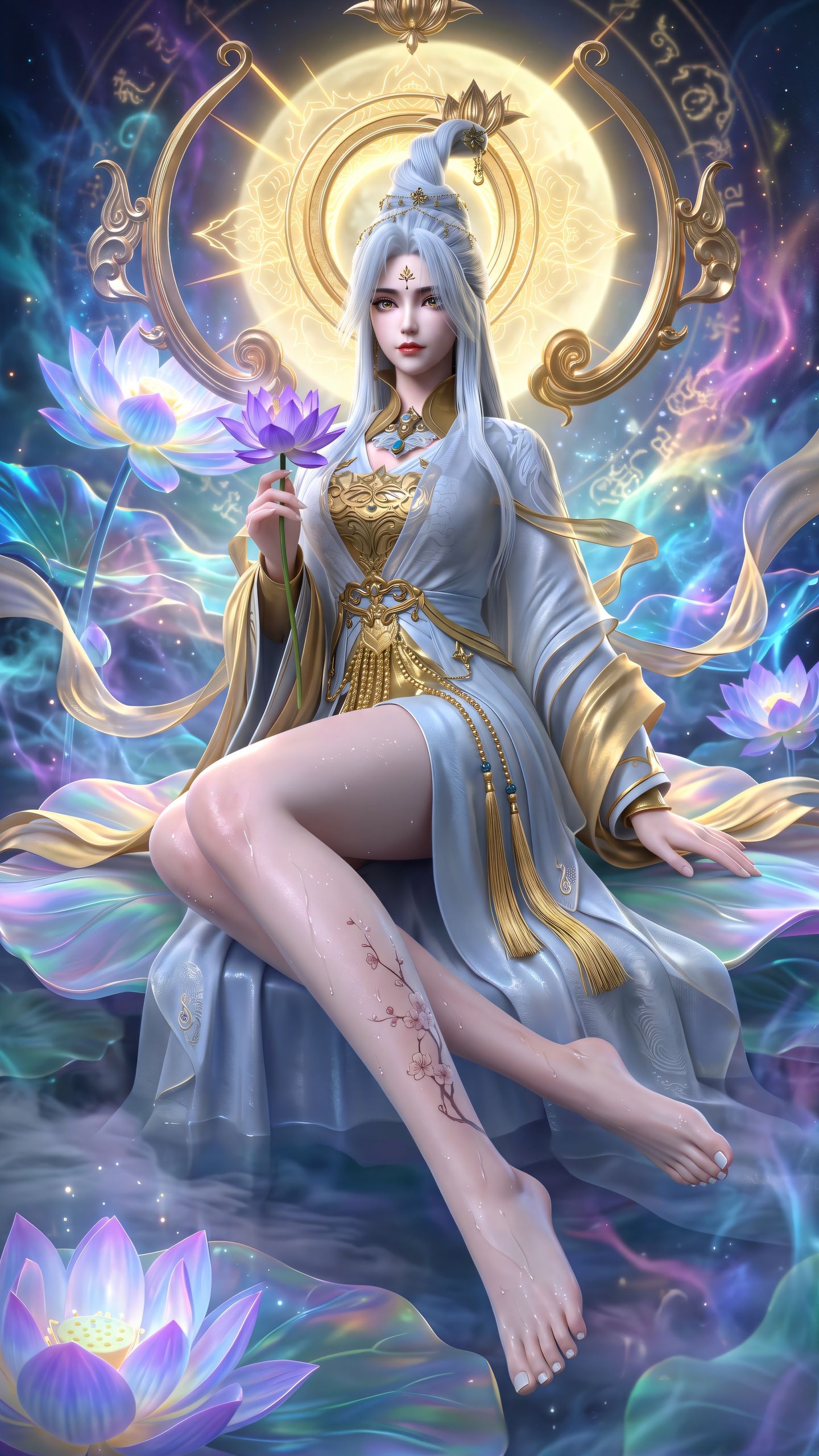 缥缈神王 星辰变最终季 国漫女神美腿 唯美质感 高清手机壁纸